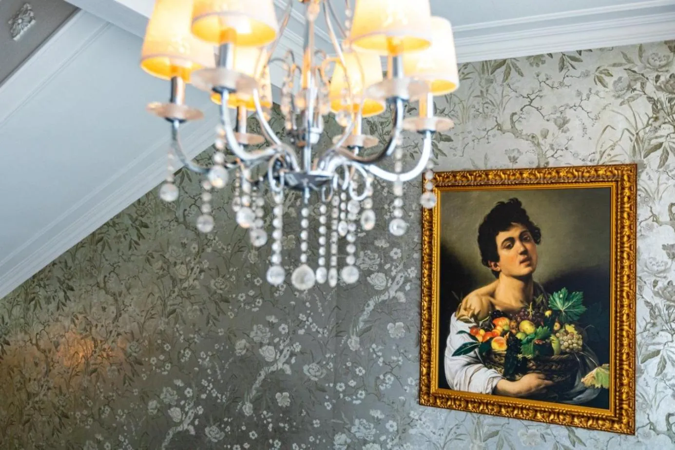 Decorative detail in Hotel Rheinischer Hof Bad Soden