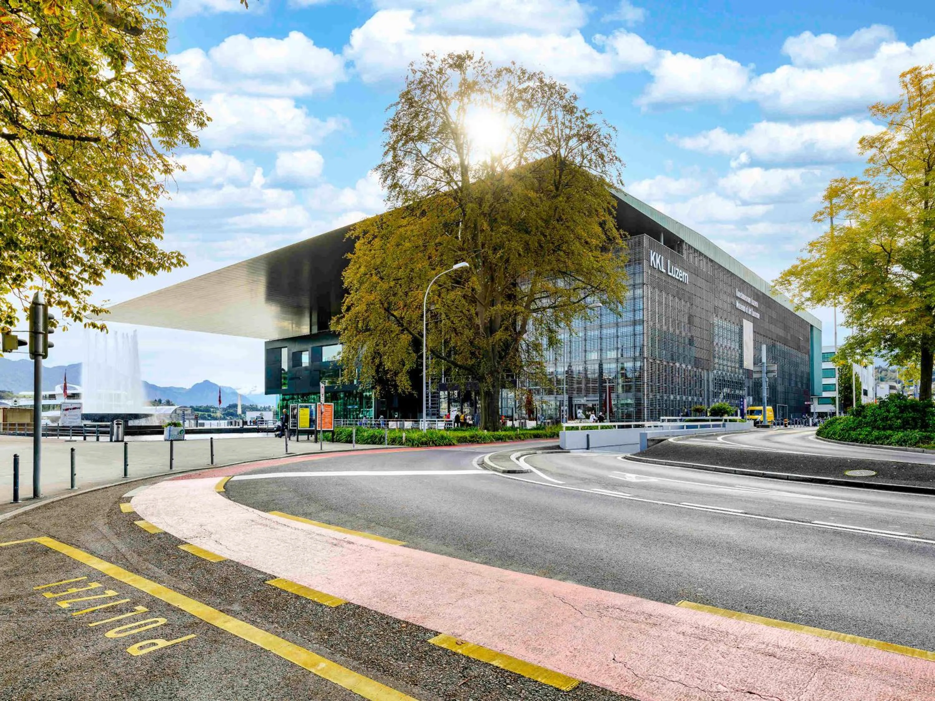 Location in ibis budget Hotel Luzern City