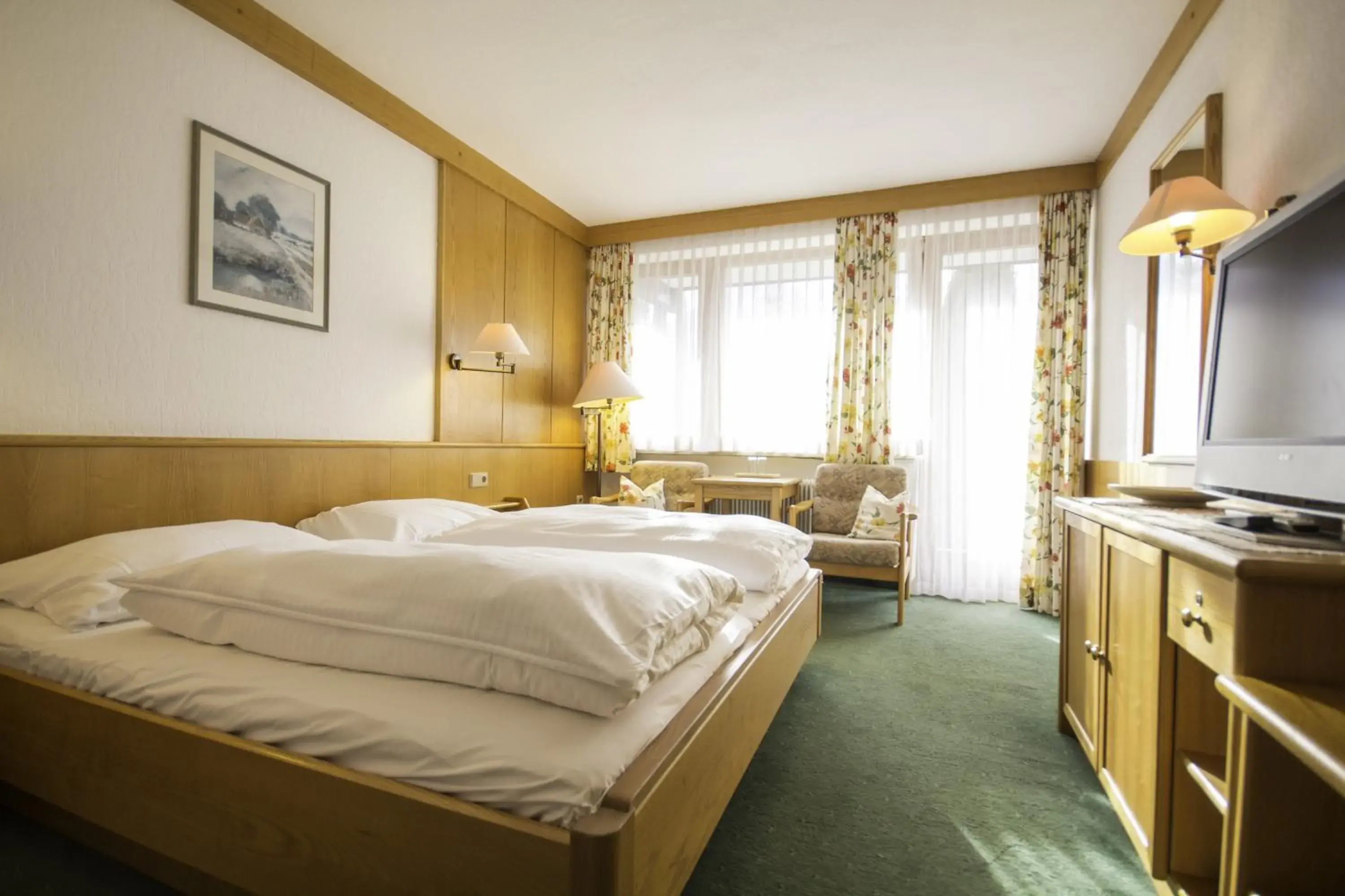Double Room with Balcony - single occupancy in Haus Patricia Double Room with Balcony - single occupancy in Haus Patricia