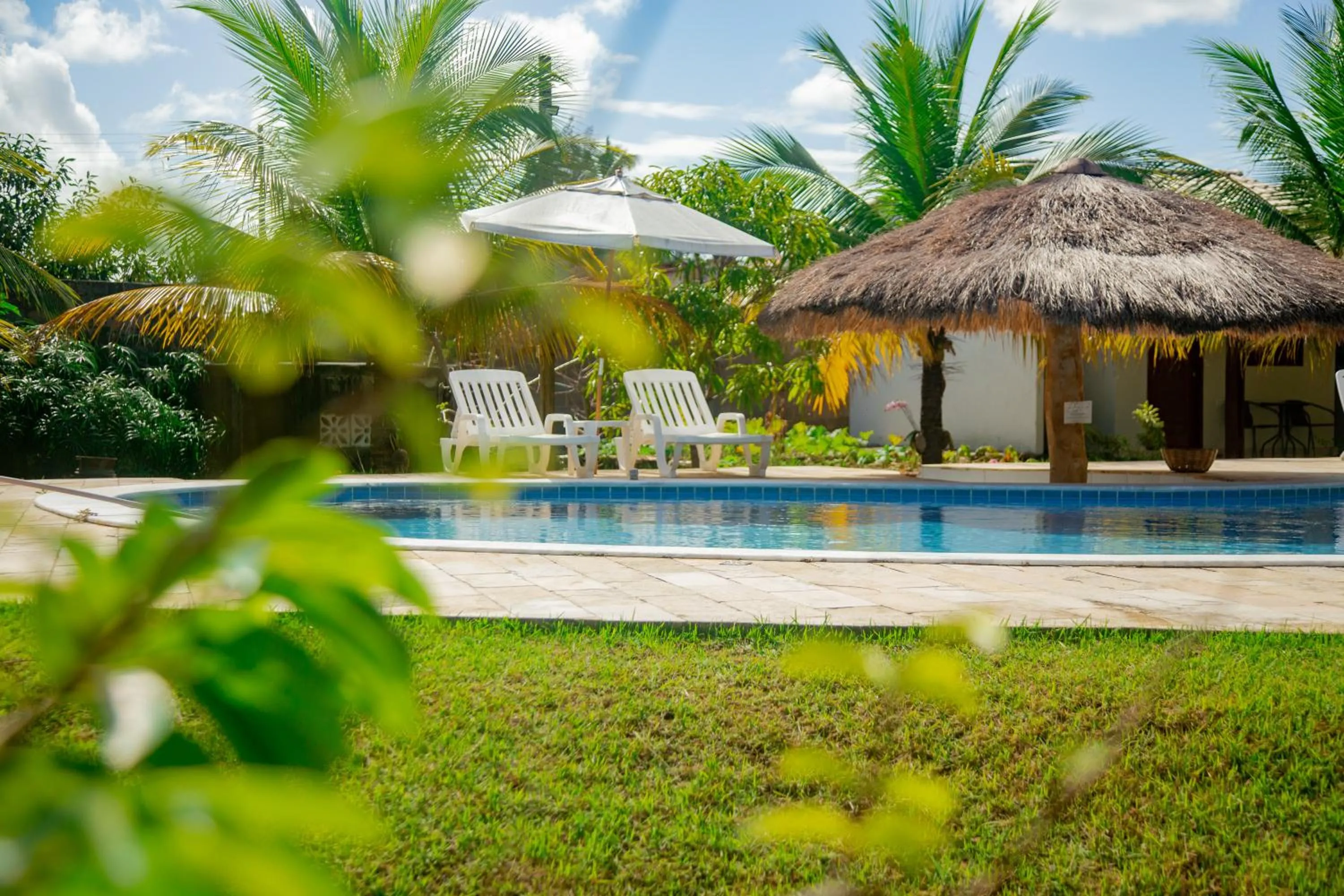 Pool view in Recanto Caiçara Pousada