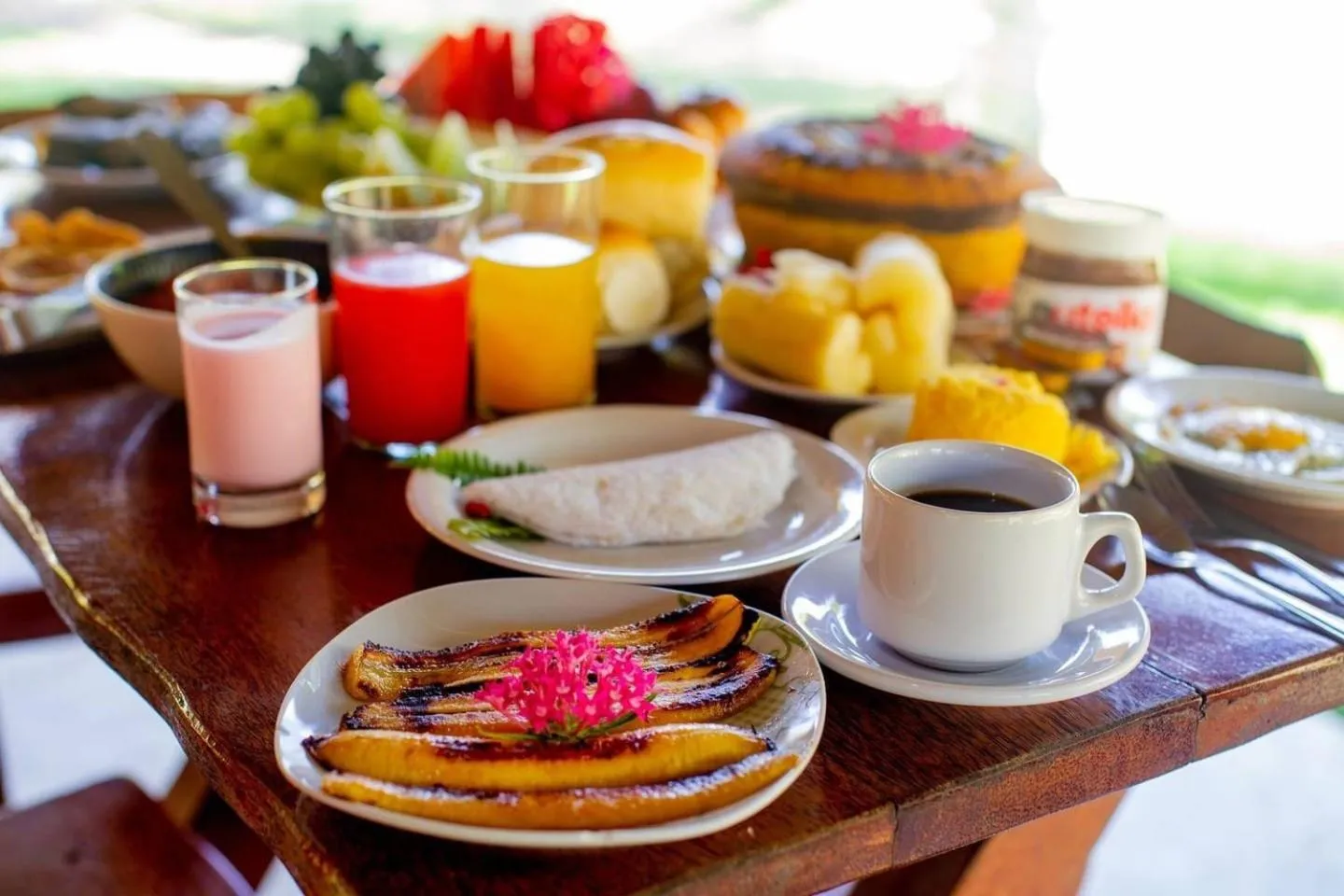 Breakfast in Recanto Caiçara Pousada