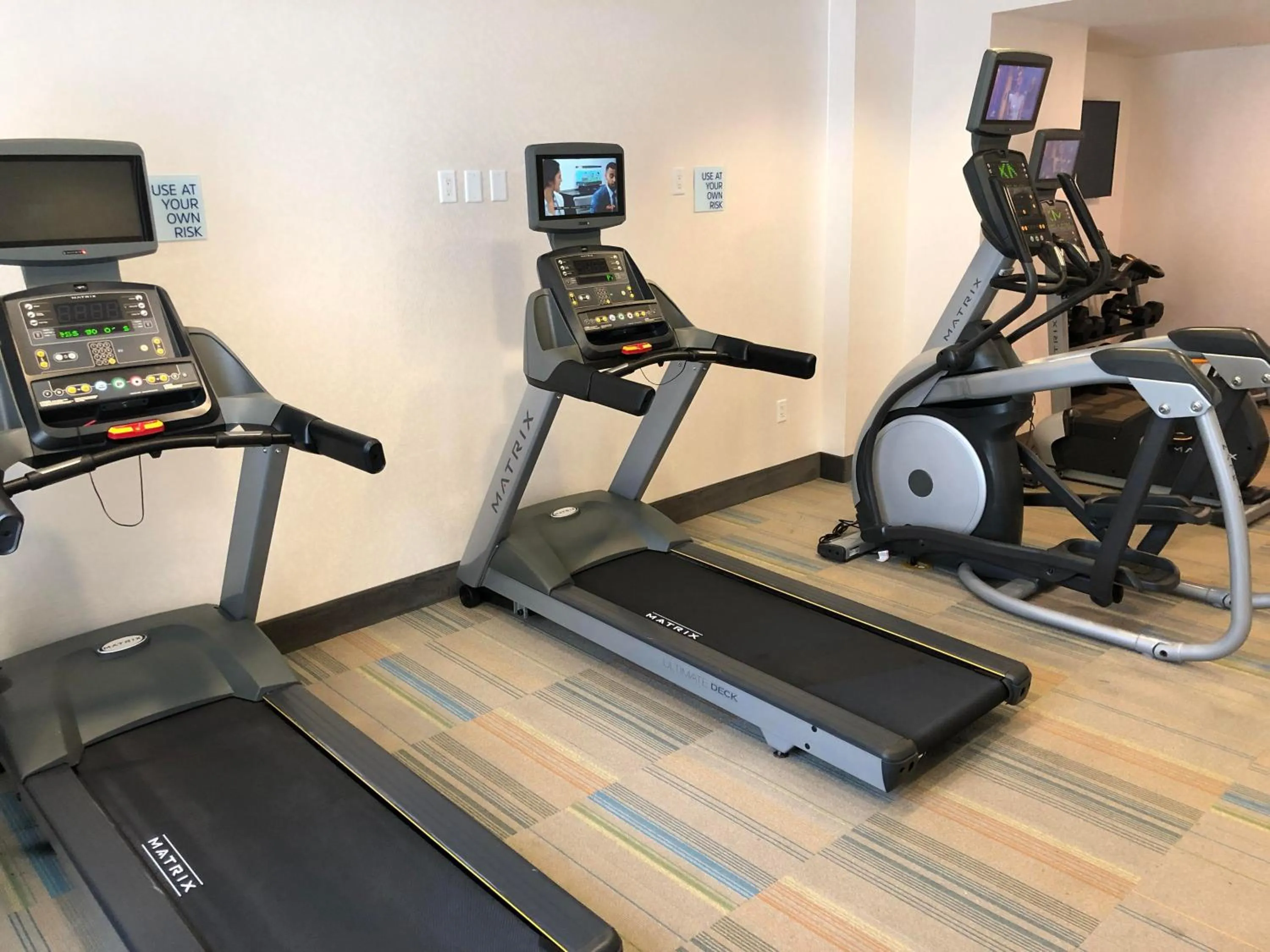 Fitness centre/facilities in Holiday Inn Express Jacksonville Beach by IHG