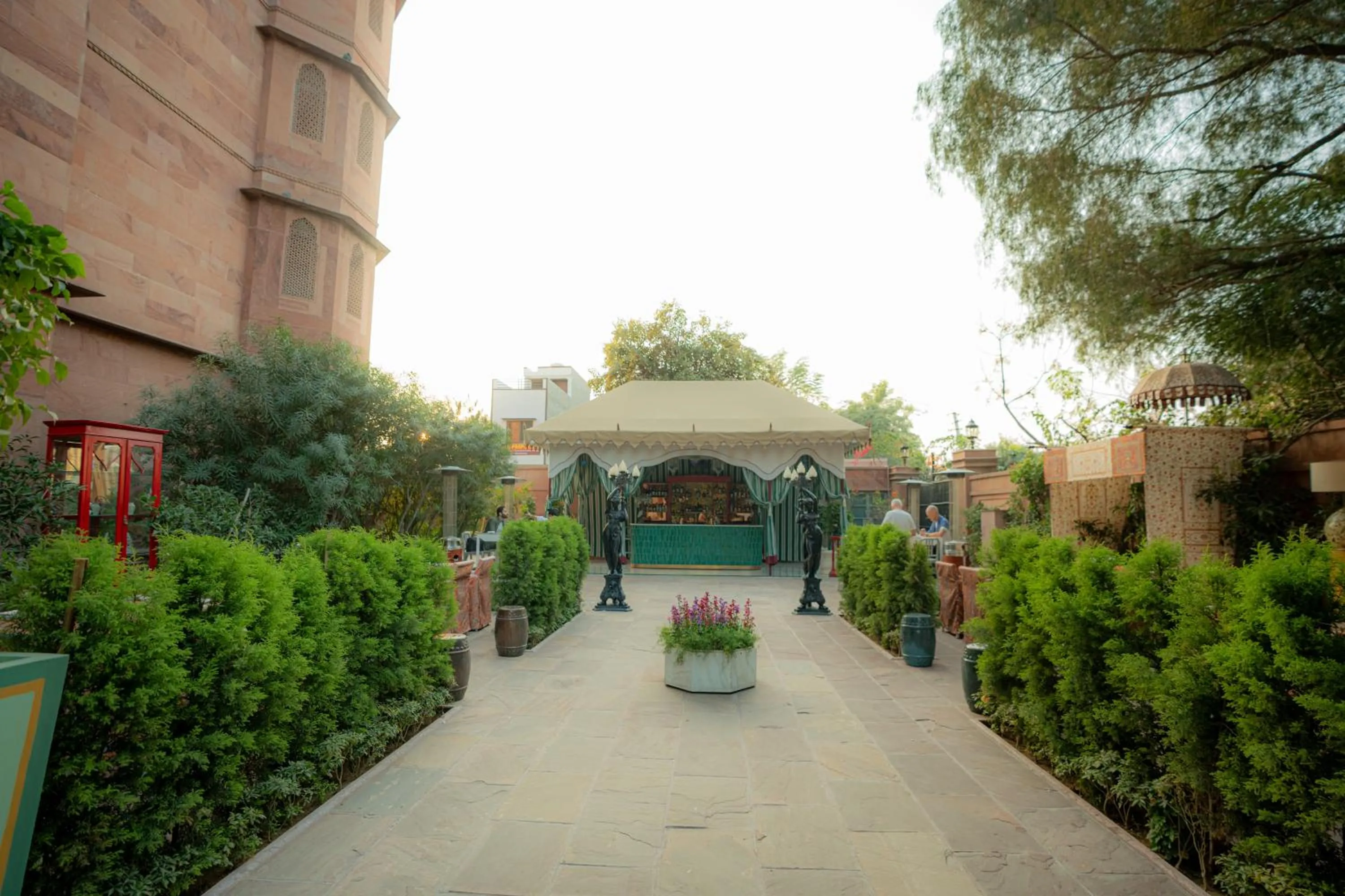 Garden in Narendra Bhawan