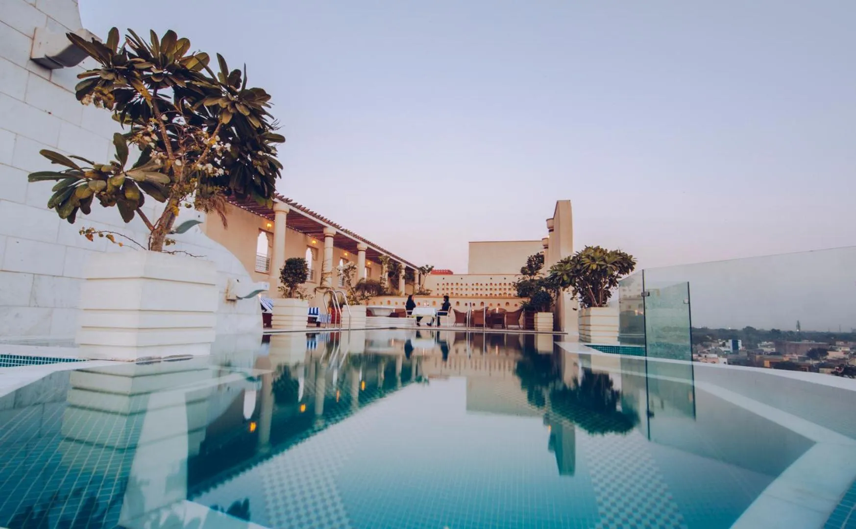 Swimming pool in Narendra Bhawan