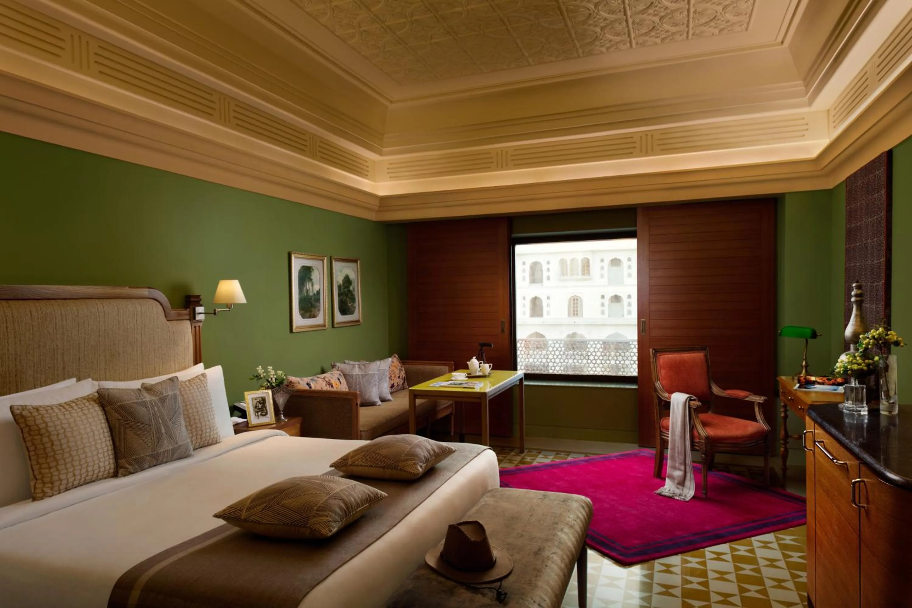 Bedroom in Narendra Bhawan