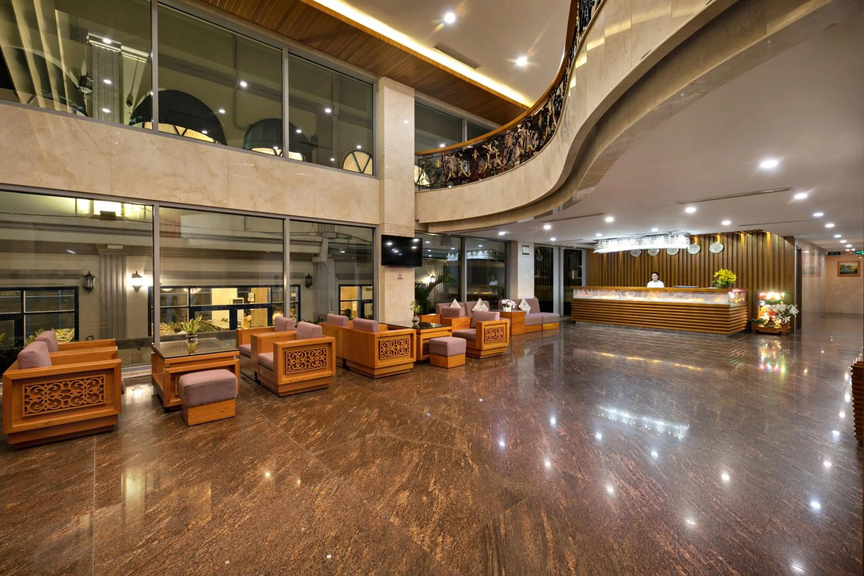 Lobby or reception in Sekong Hotel Da Nang
