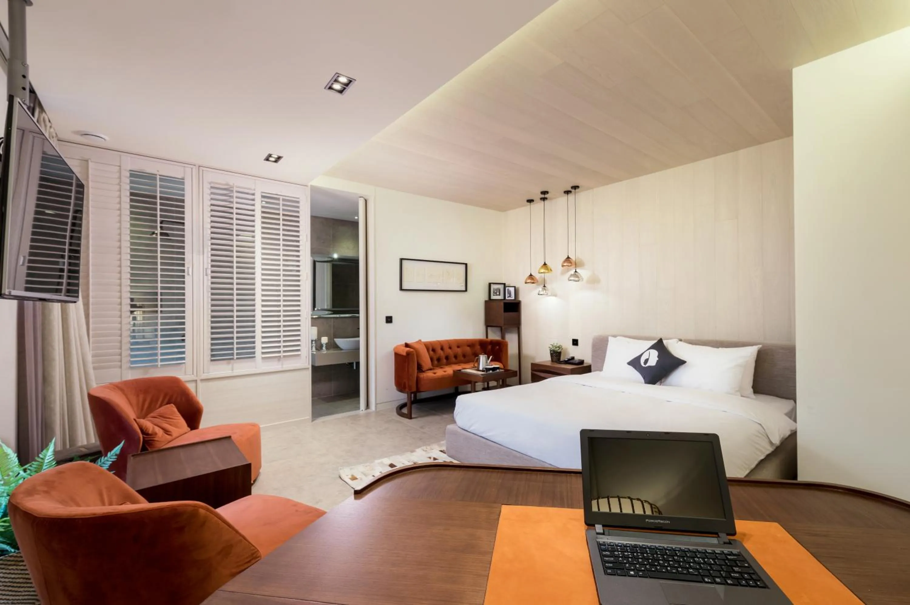 Photo of the whole room, Bed in Hotel The Designers Kondae