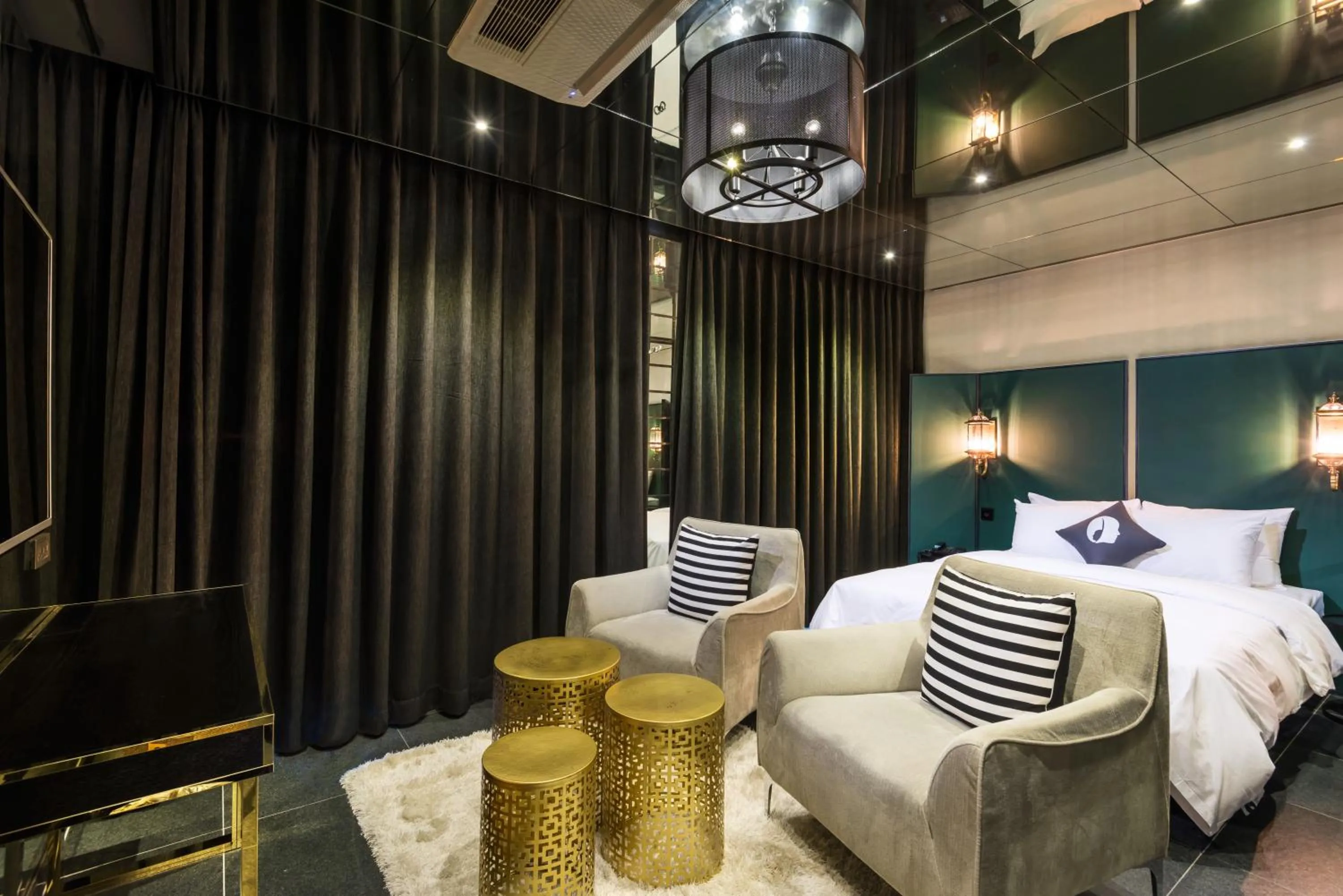 Bed in Hotel The Designers Kondae