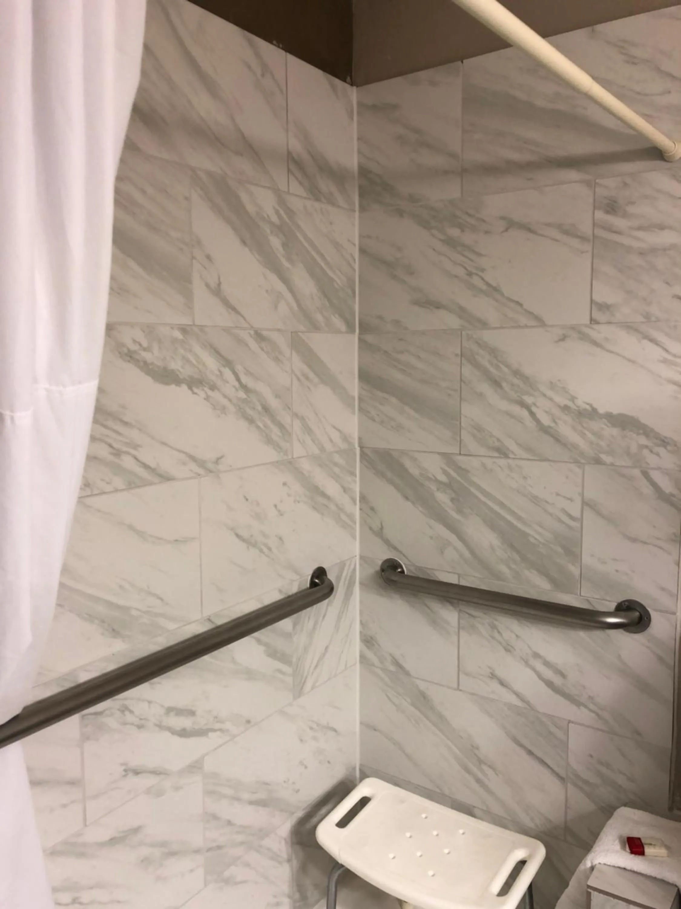 Shower in Super 8 by Wyndham Bedford DFW Airport West