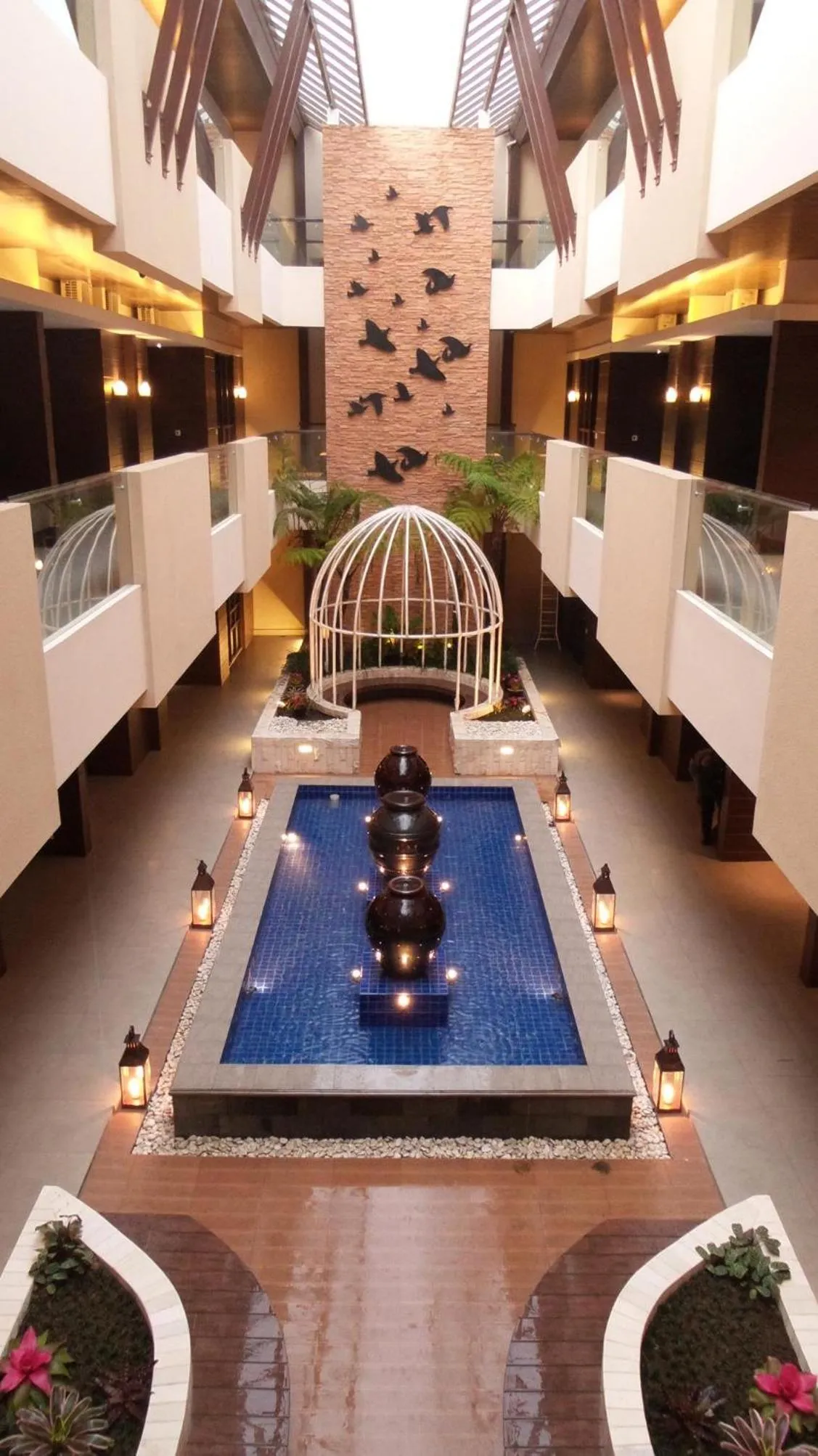 Pool view in Sweet Garden Guest House