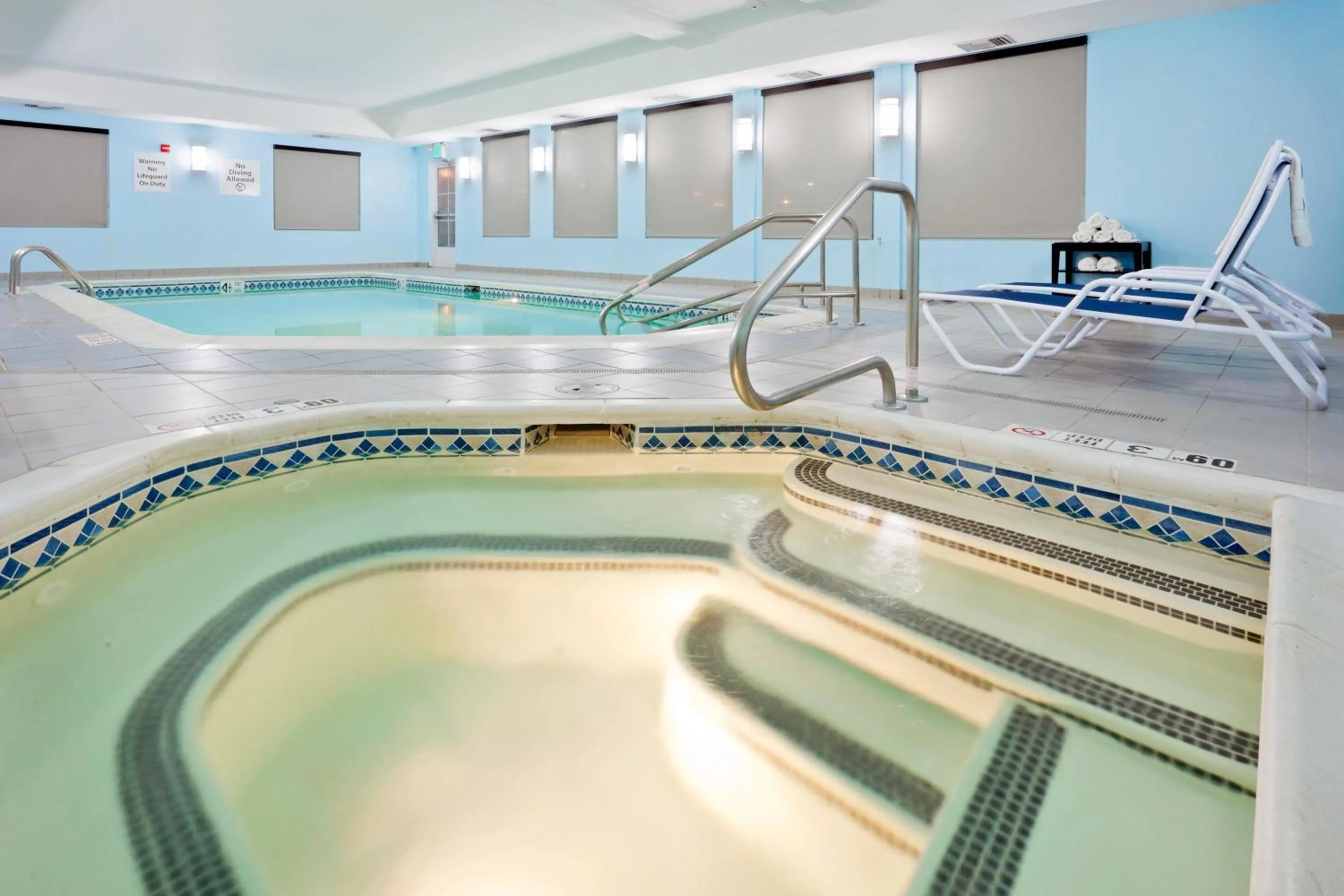 Swimming pool in Holiday Inn Express Hotel & Suites West Coxsackie by IHG