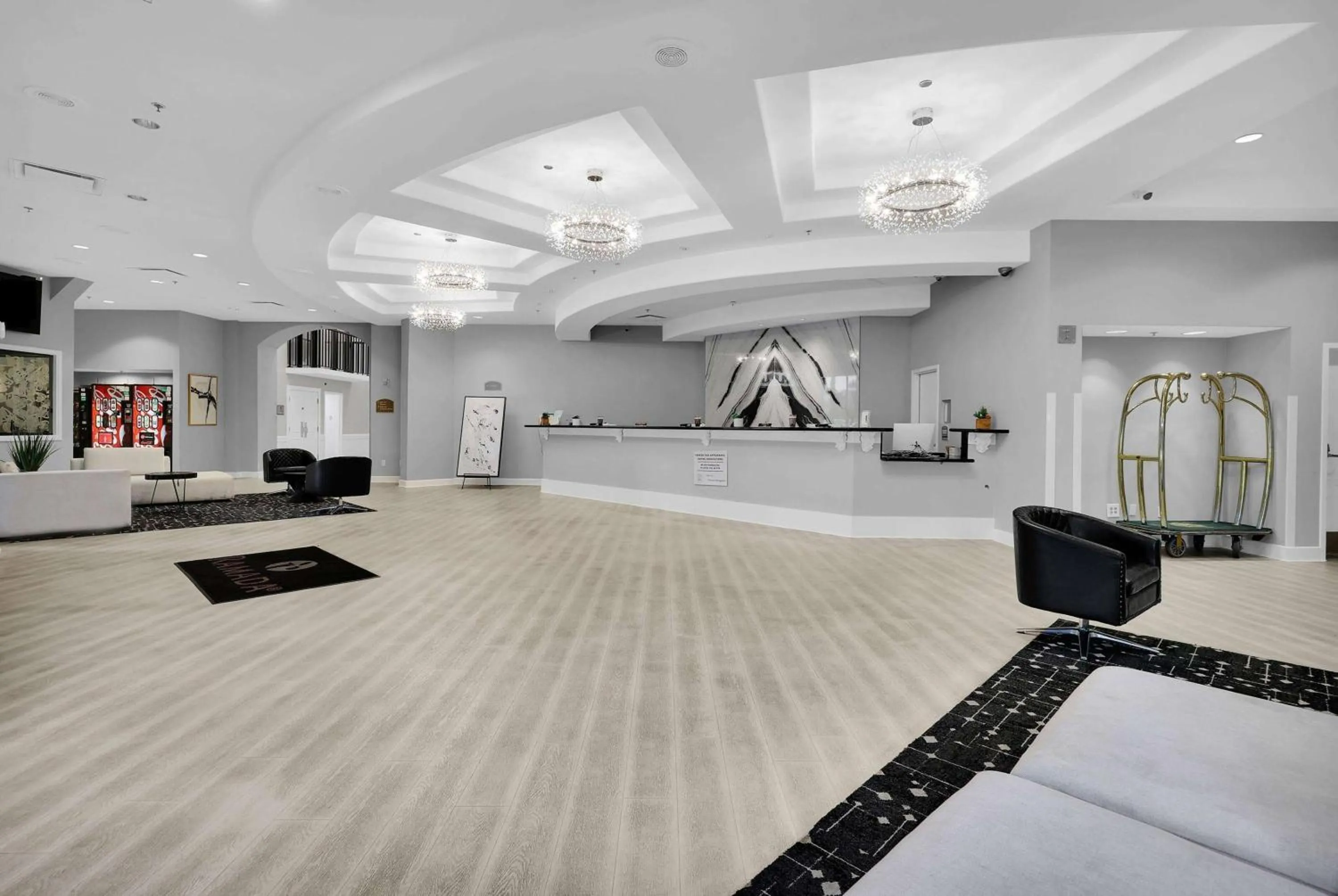 Lobby or reception in Ramada by Wyndham Jacksonville I-95 by Butler Blvd