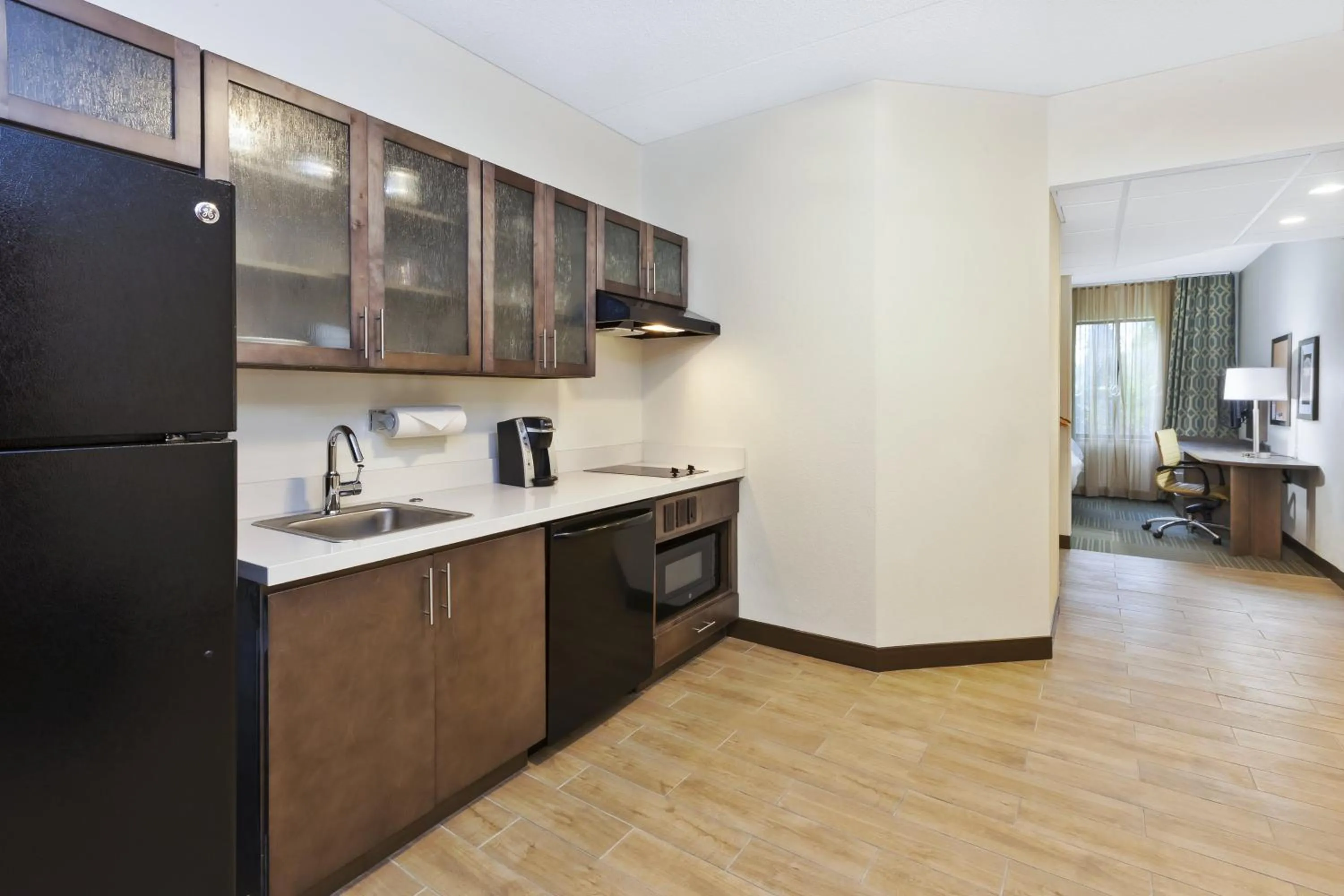 Photo of the whole room in Candlewood Suites Grand Rapids Airport by IHG