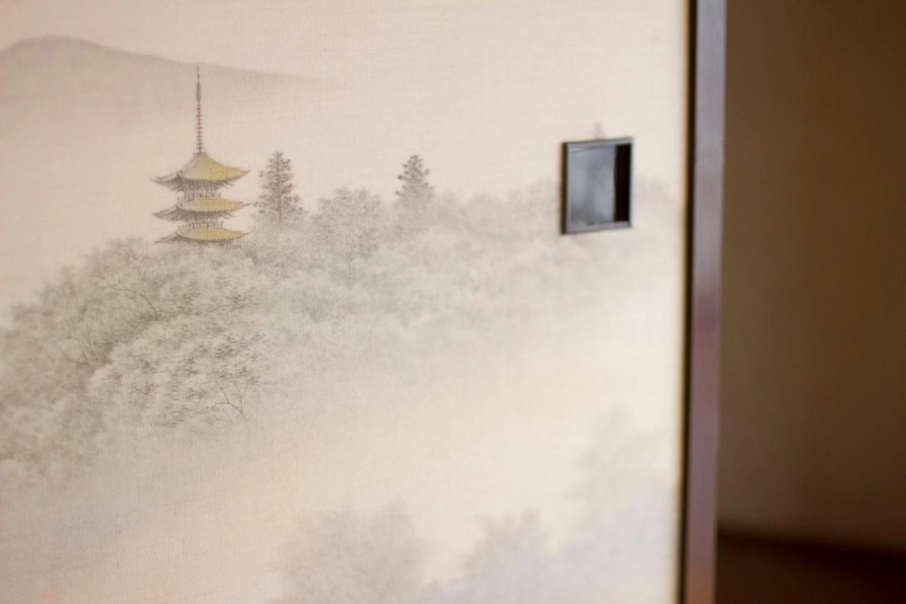 Decorative detail in Guesthouse Fujinokura Kawaguchiko Ekimaeten