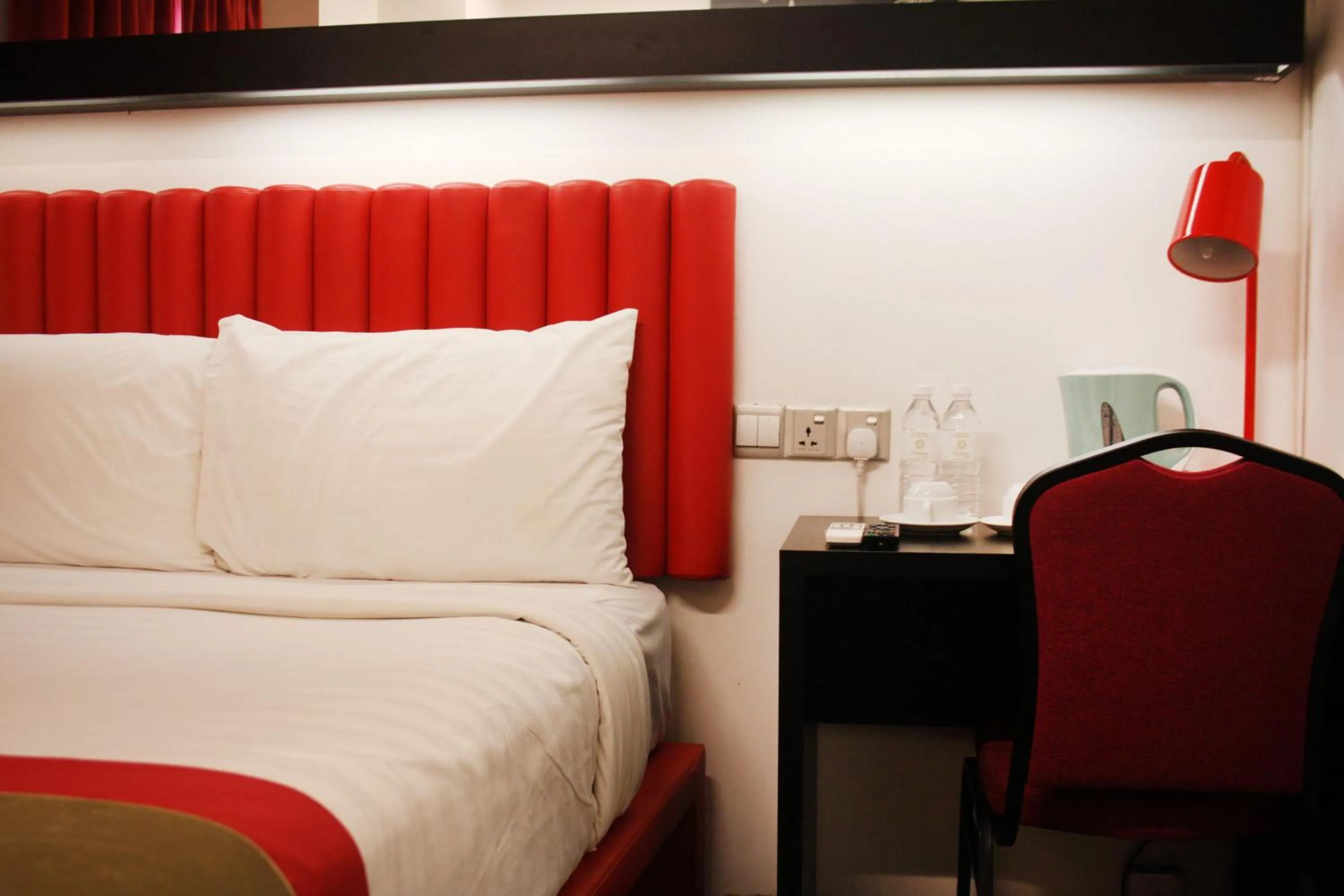 Bed in Lazdana Hotel Kuala Lumpur