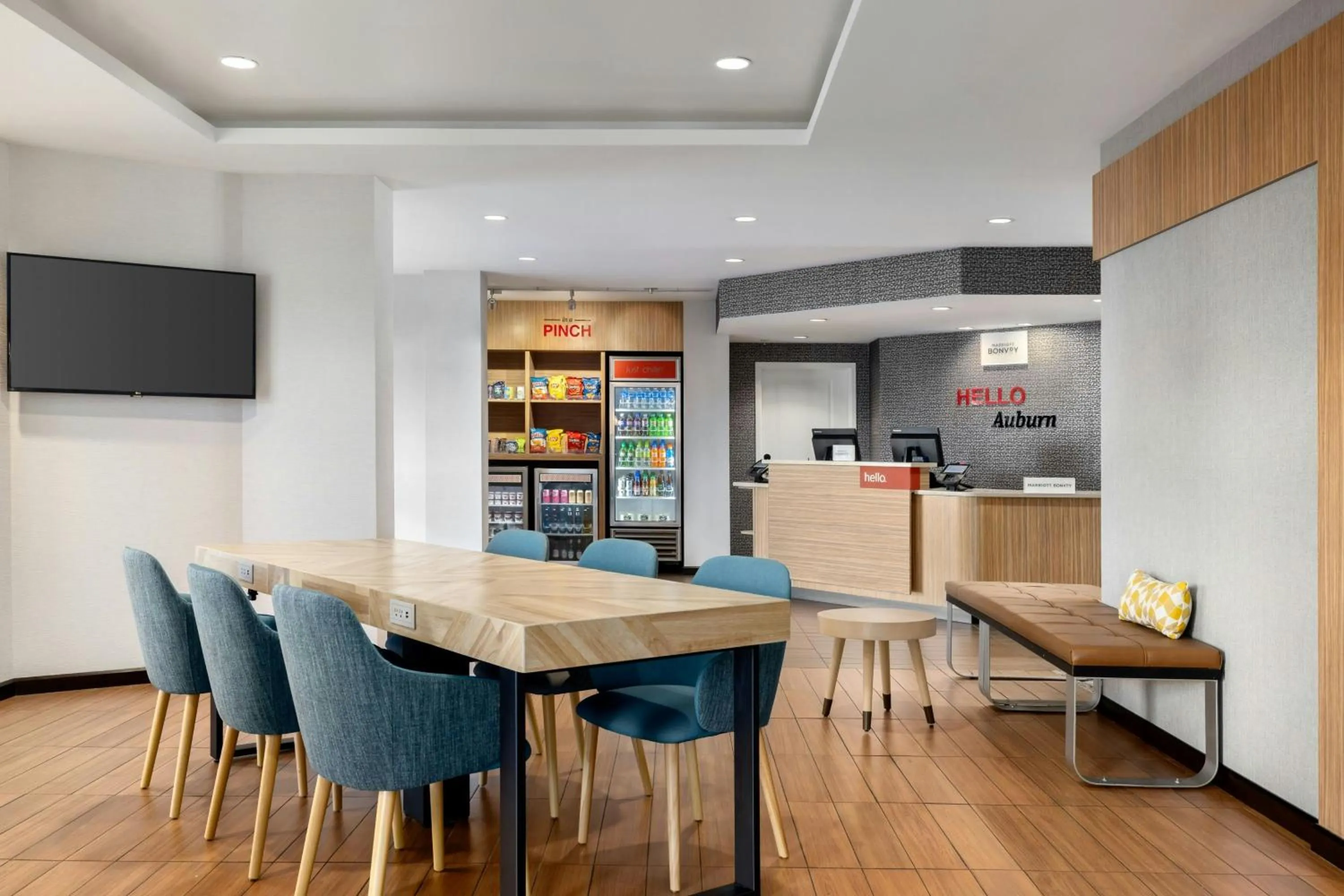 Lobby or reception in TownePlace Suites by Marriott Auburn University Area