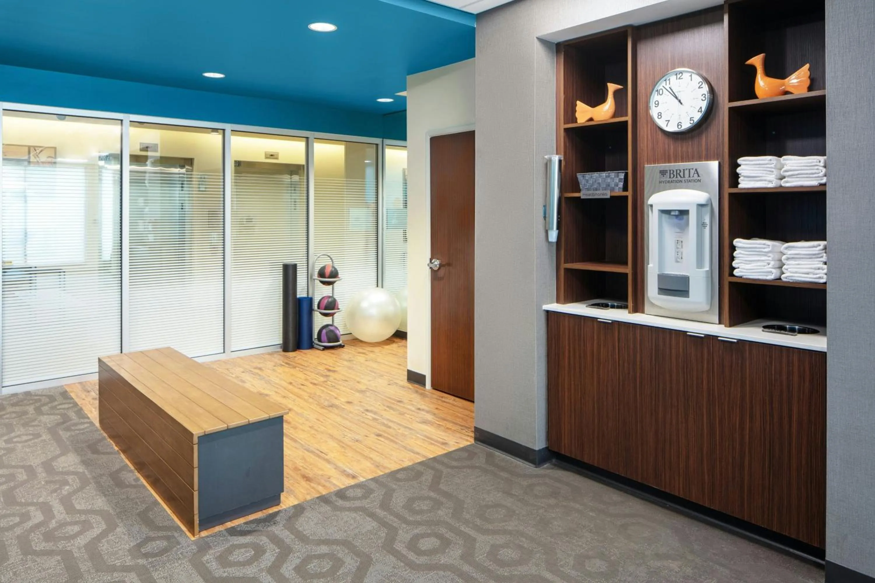 Fitness centre/facilities in Fairfield Inn & Suites by Marriott Geneva Finger Lakes