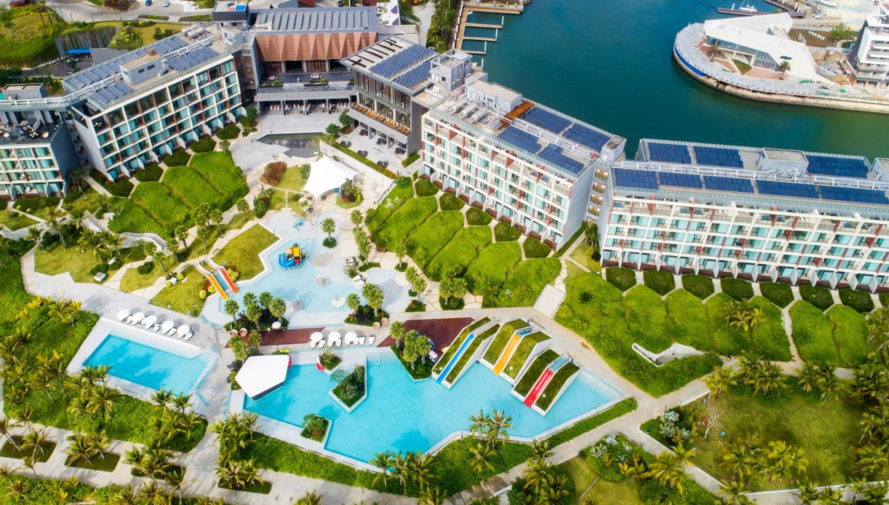 Bird's eye view in Marriott Resort Xiangshui Bay