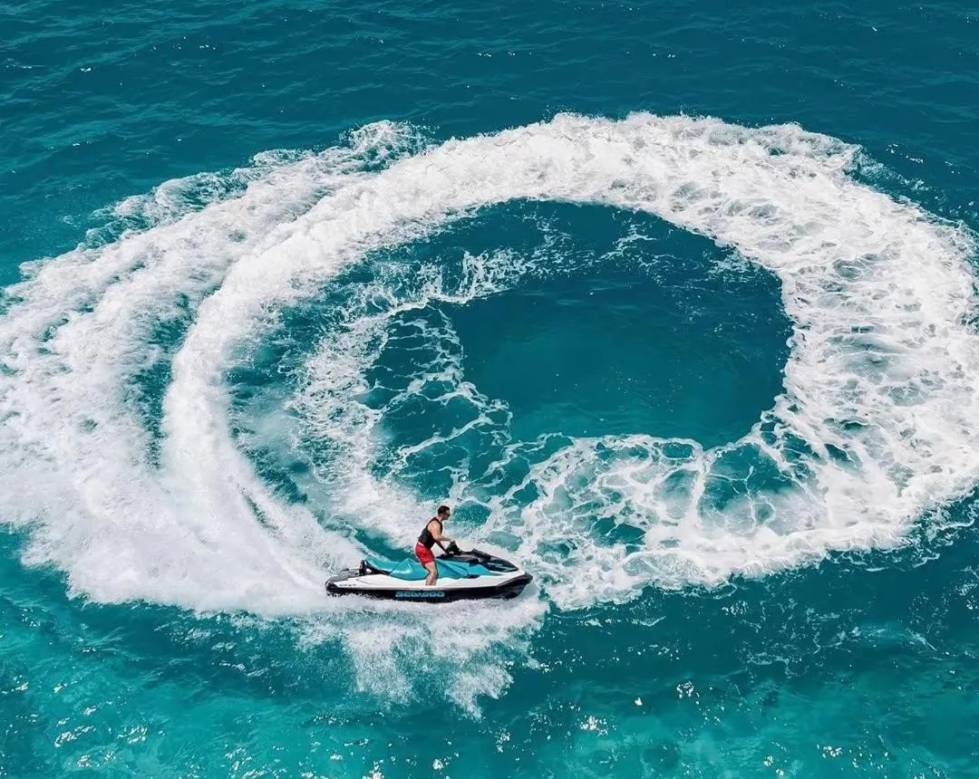 Aqua park in Marriott Resort Xiangshui Bay