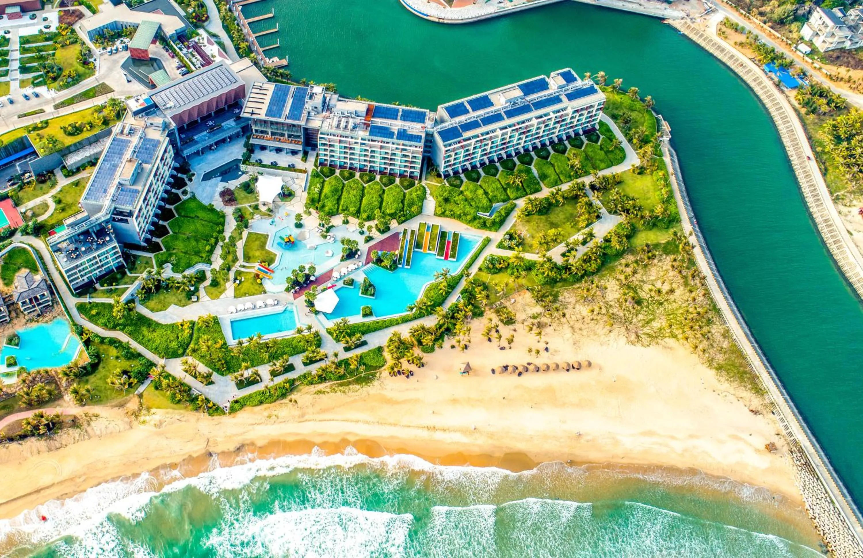 Bird's eye view in Marriott Resort Xiangshui Bay