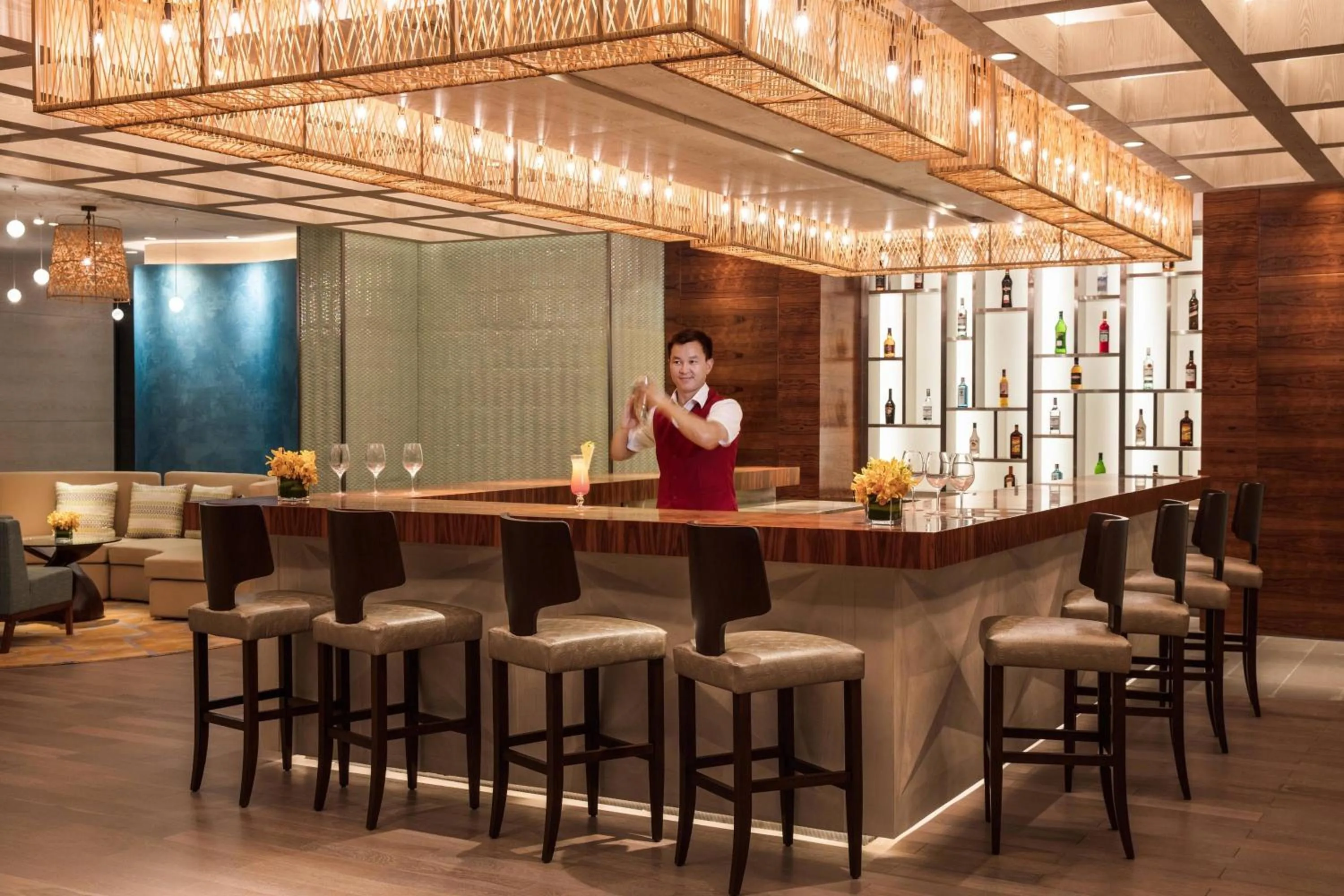 Lounge or bar in Marriott Resort Xiangshui Bay