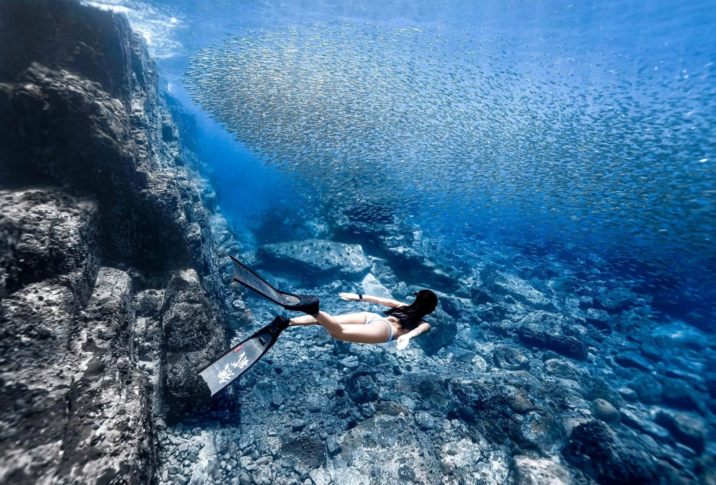 Diving in Marriott Resort Xiangshui Bay