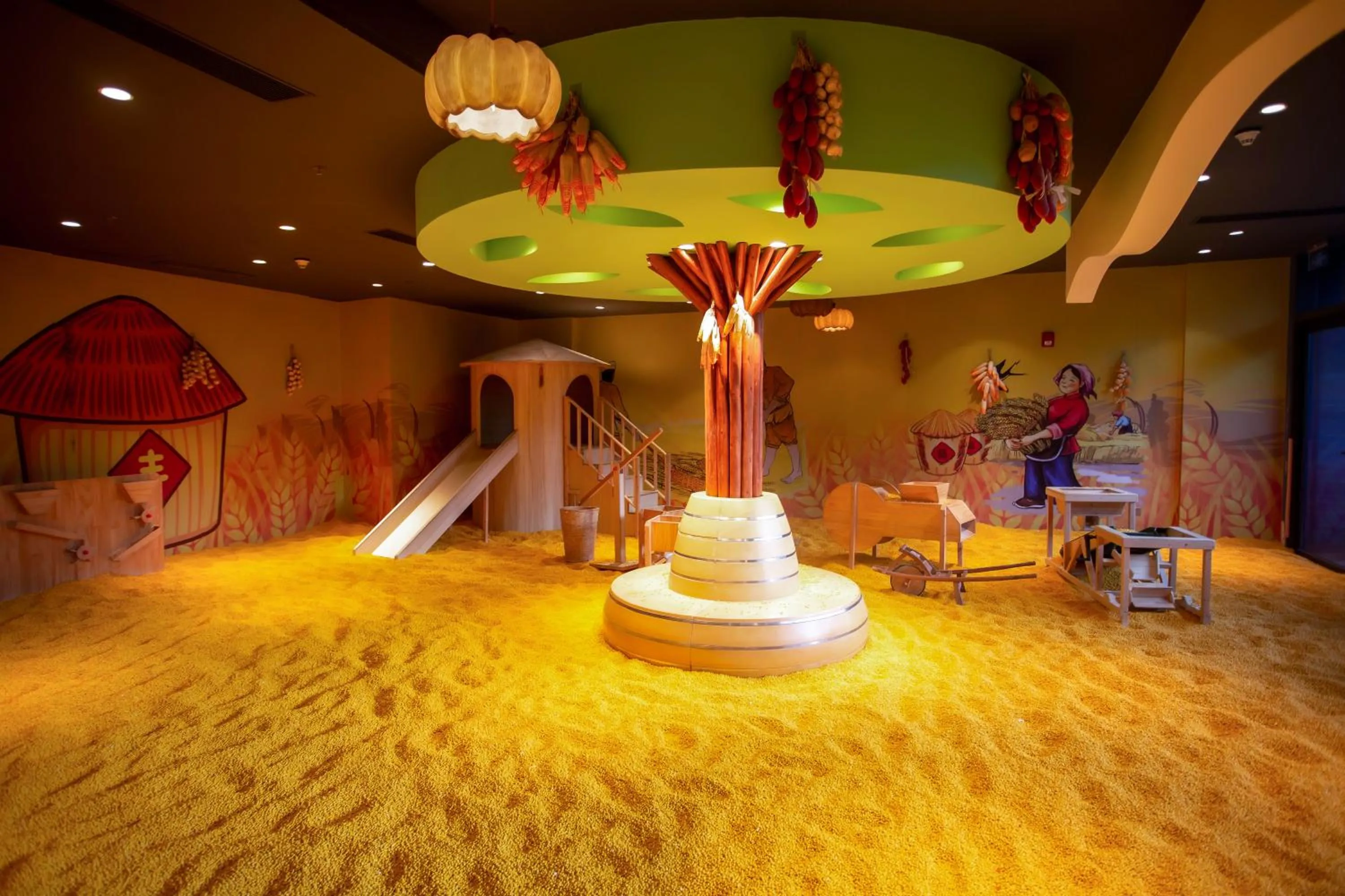 Children play ground in Marriott Resort Xiangshui Bay