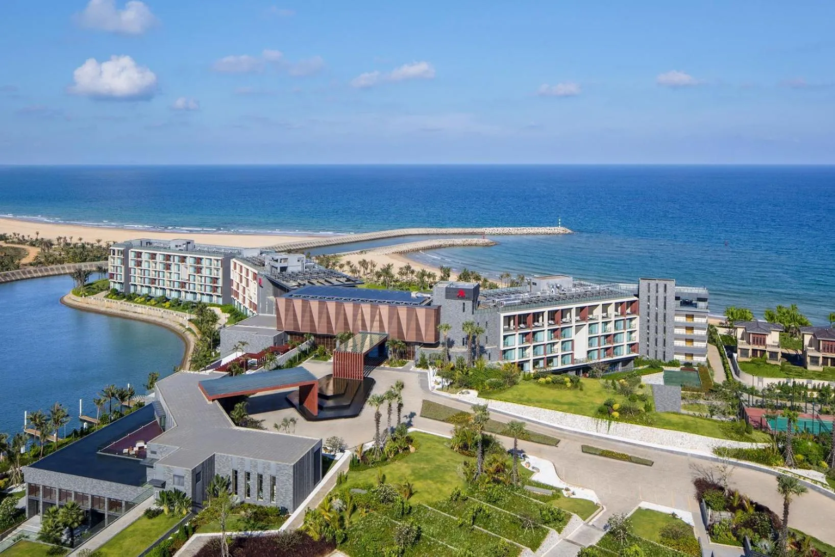 Bird's eye view in Marriott Resort Xiangshui Bay