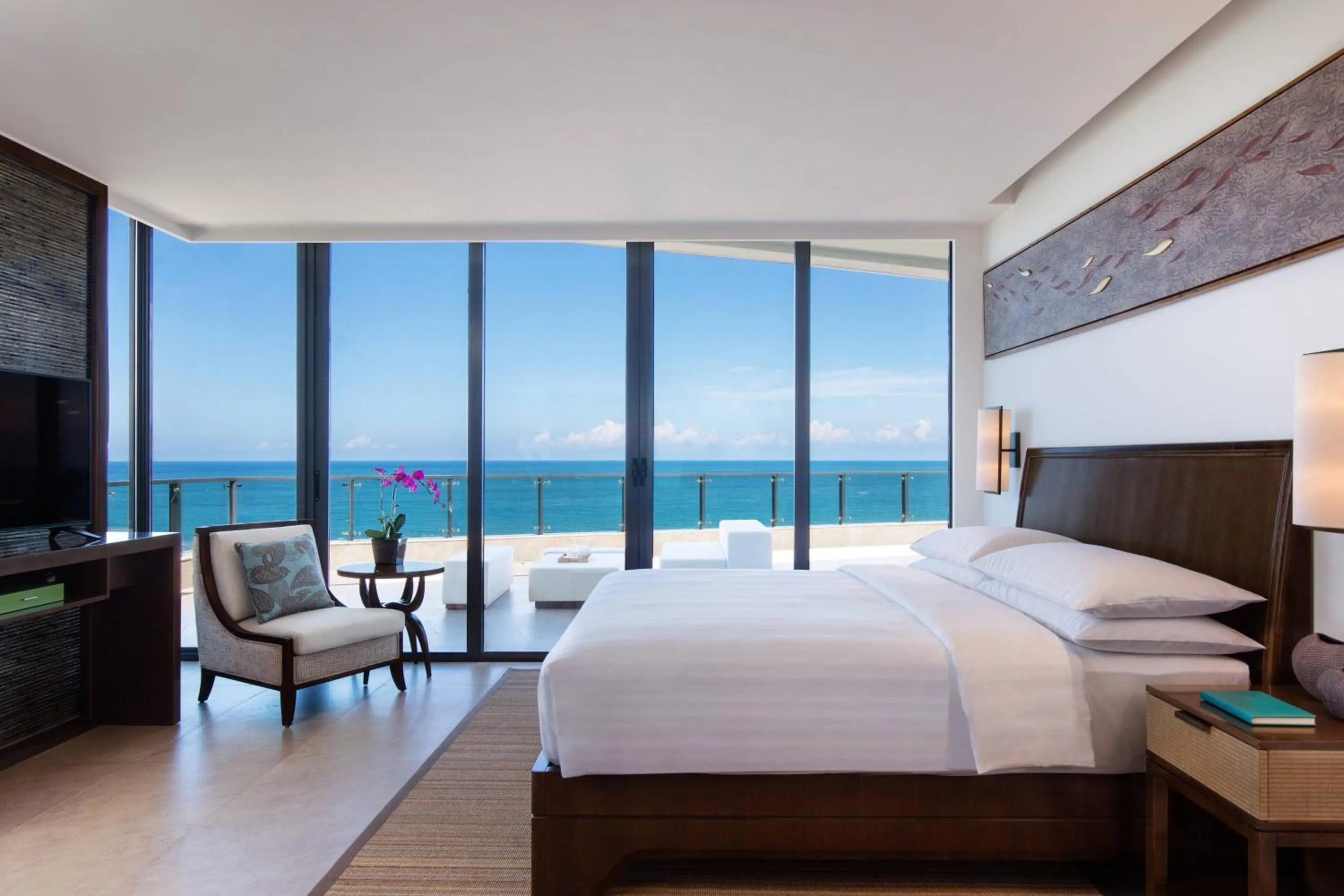 Bedroom, Bed in Marriott Resort Xiangshui Bay