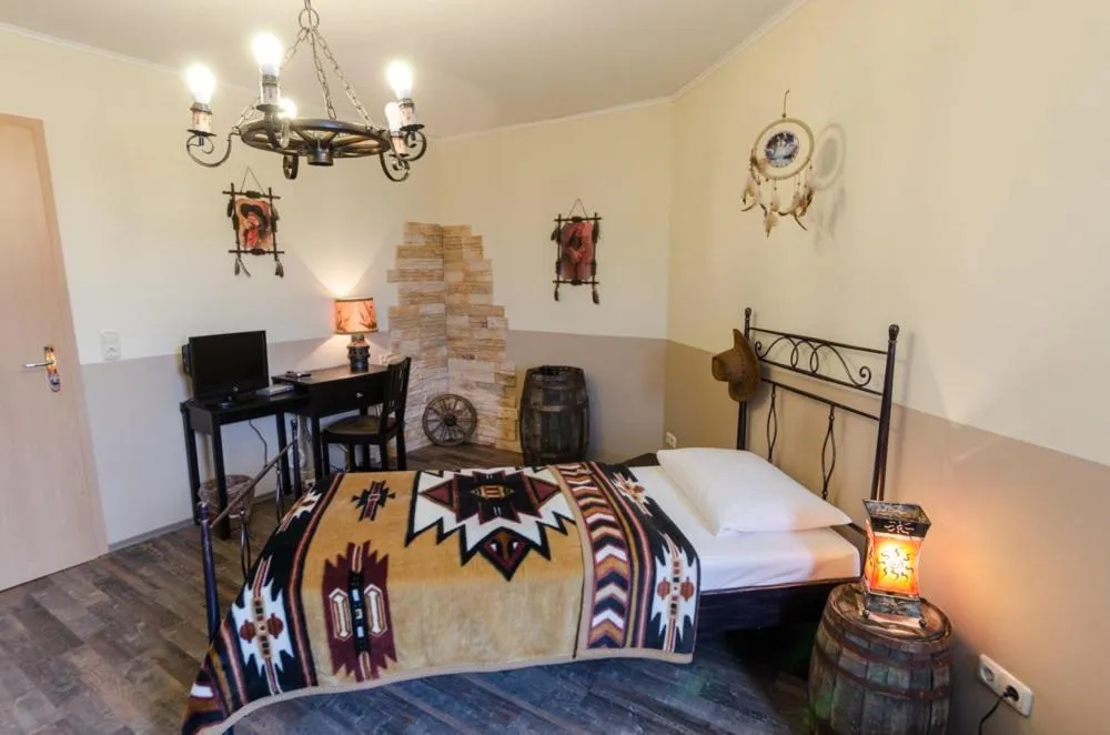 Bed in Hotel Rosenhof