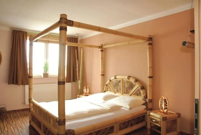 Bed in Hotel Rosenhof