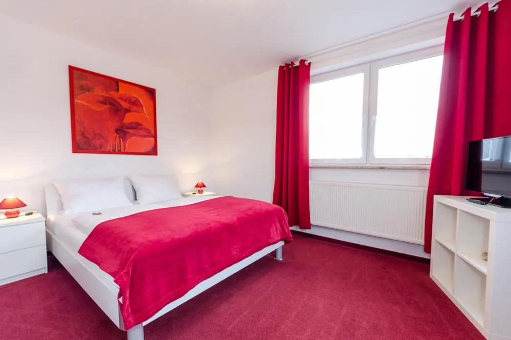 Bed in Hotel Rosenhof