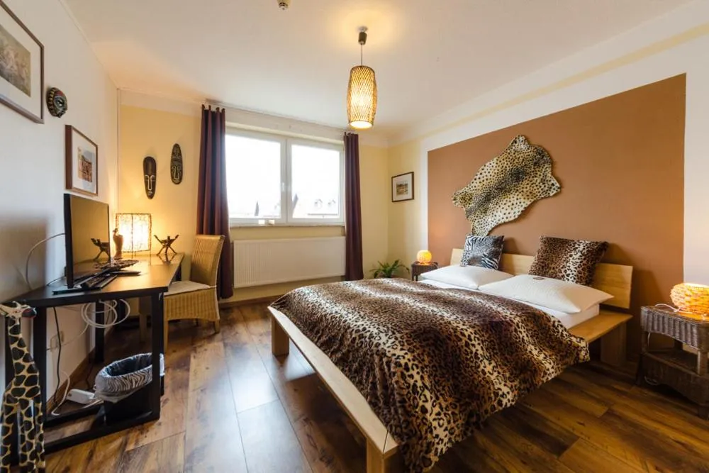 Bed in Hotel Rosenhof