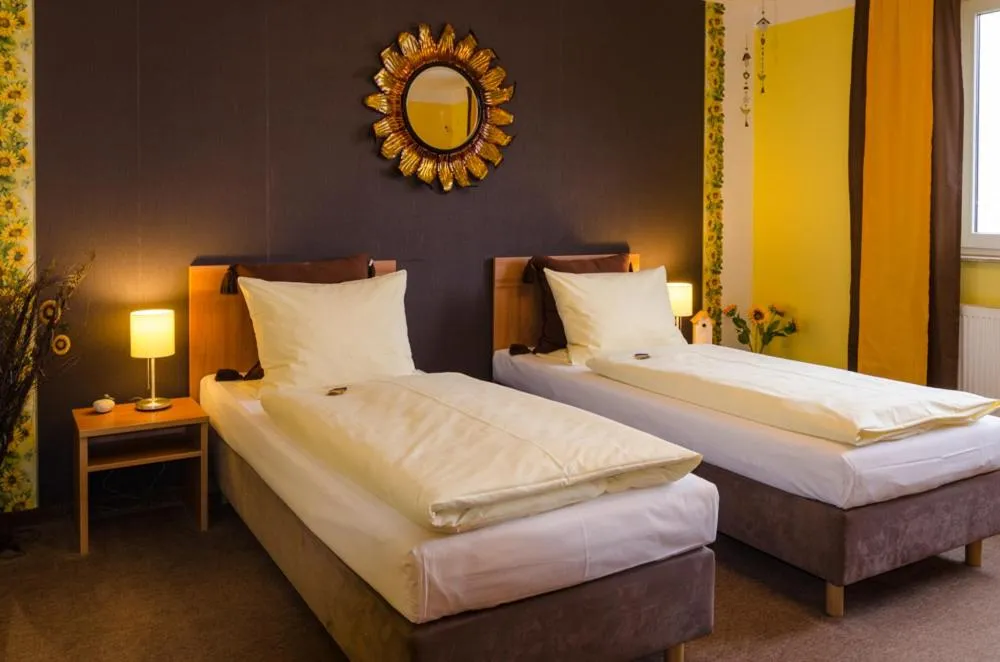 Bed in Hotel Rosenhof