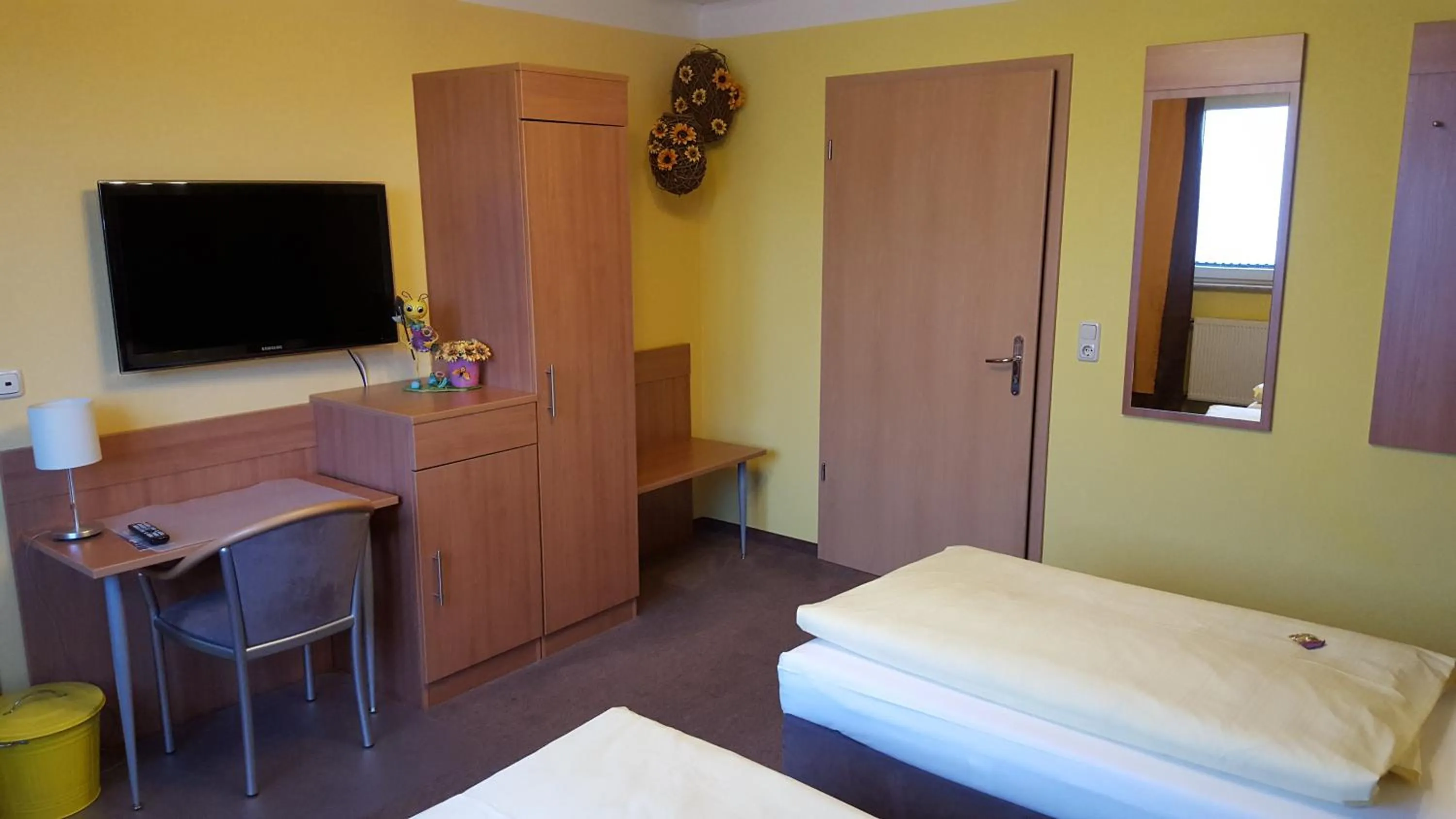 Bed in Hotel Rosenhof