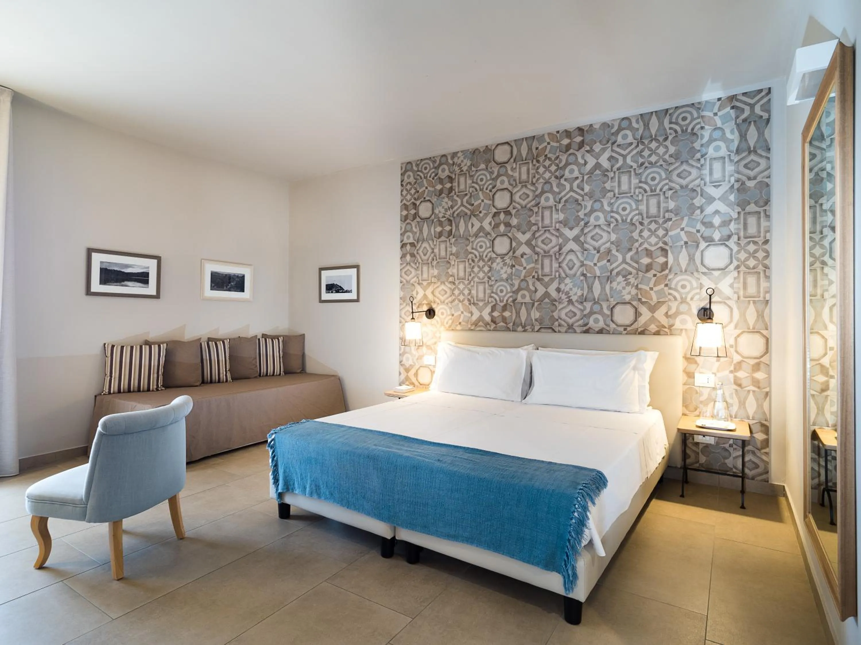 Photo of the whole room in Rocca dei Saraceni