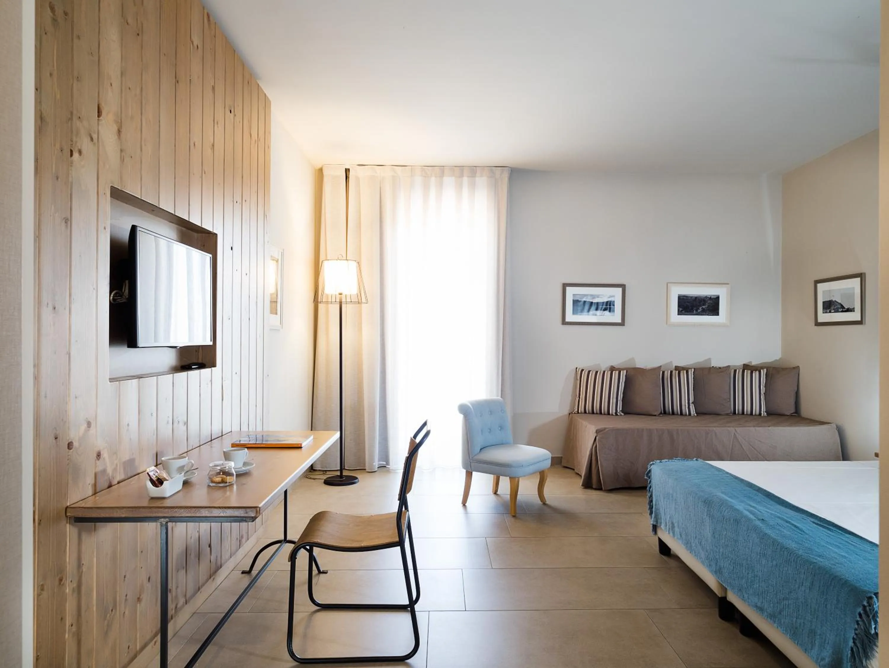 Photo of the whole room in Rocca dei Saraceni