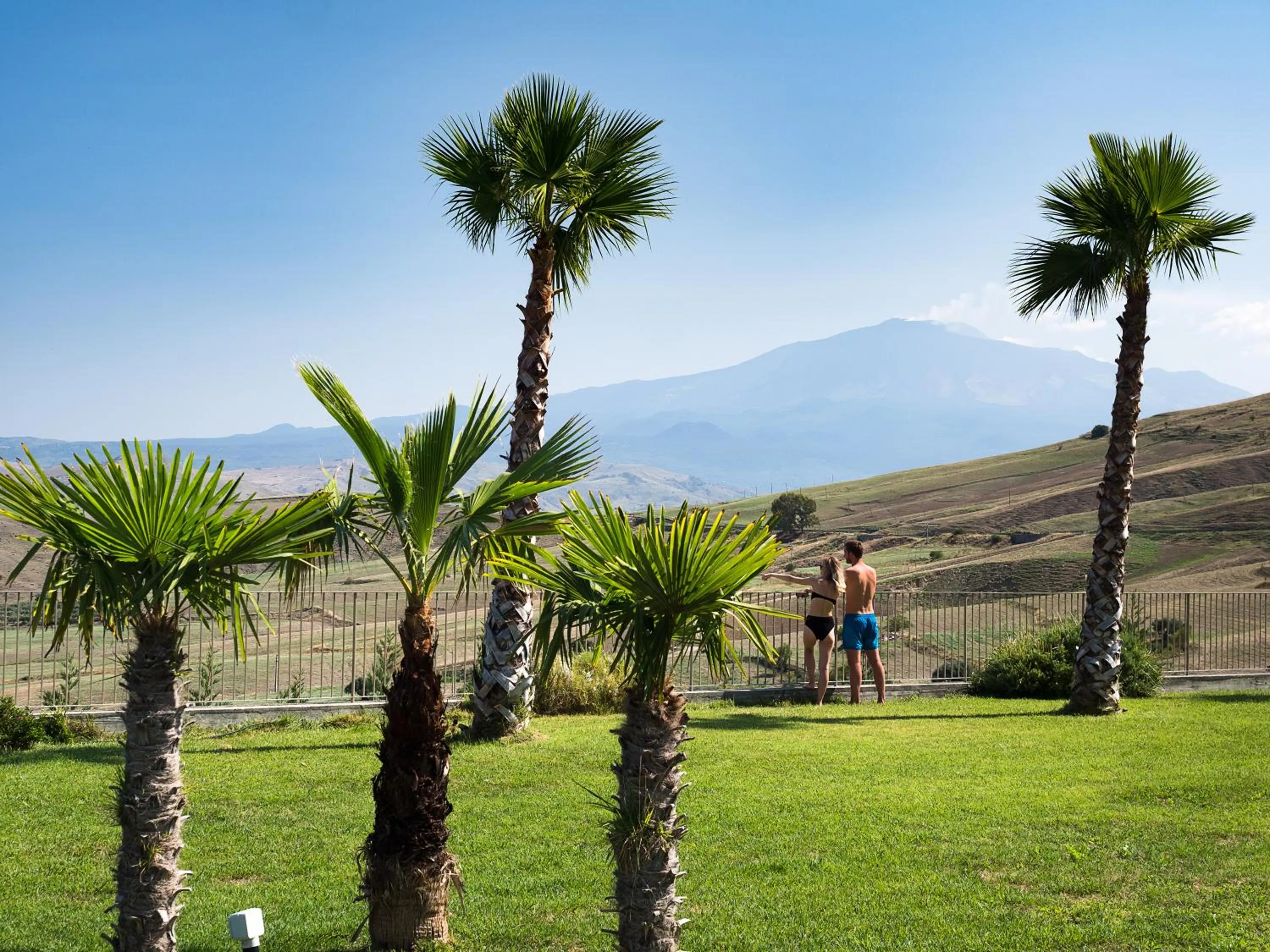 Natural landscape in Rocca dei Saraceni