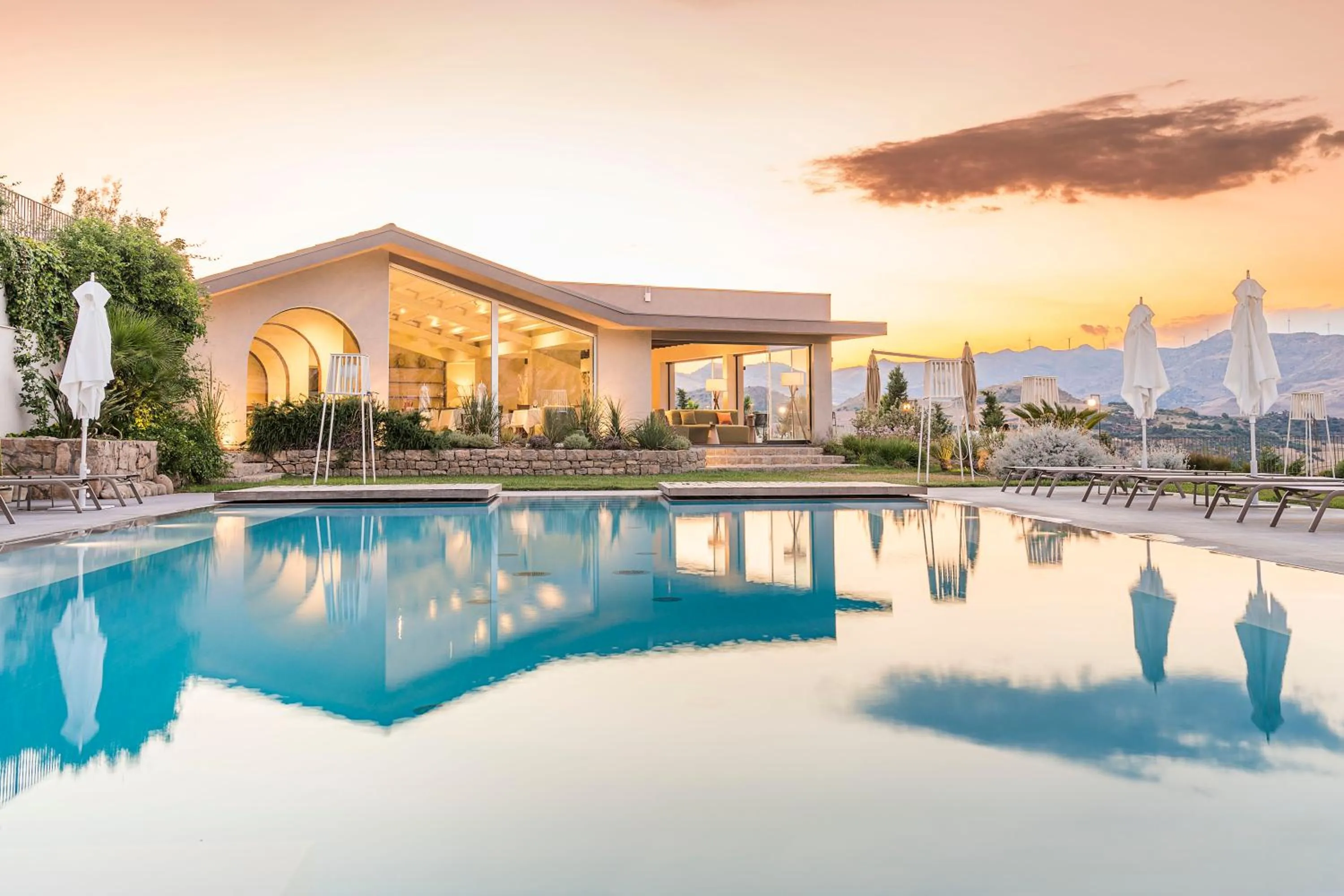 Swimming pool in Rocca dei Saraceni