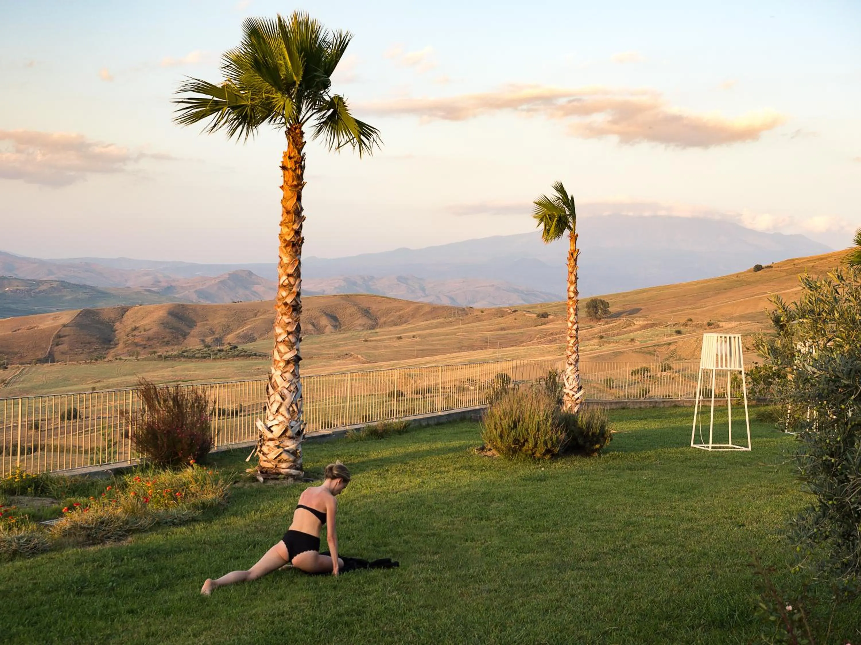 Natural landscape in Rocca dei Saraceni
