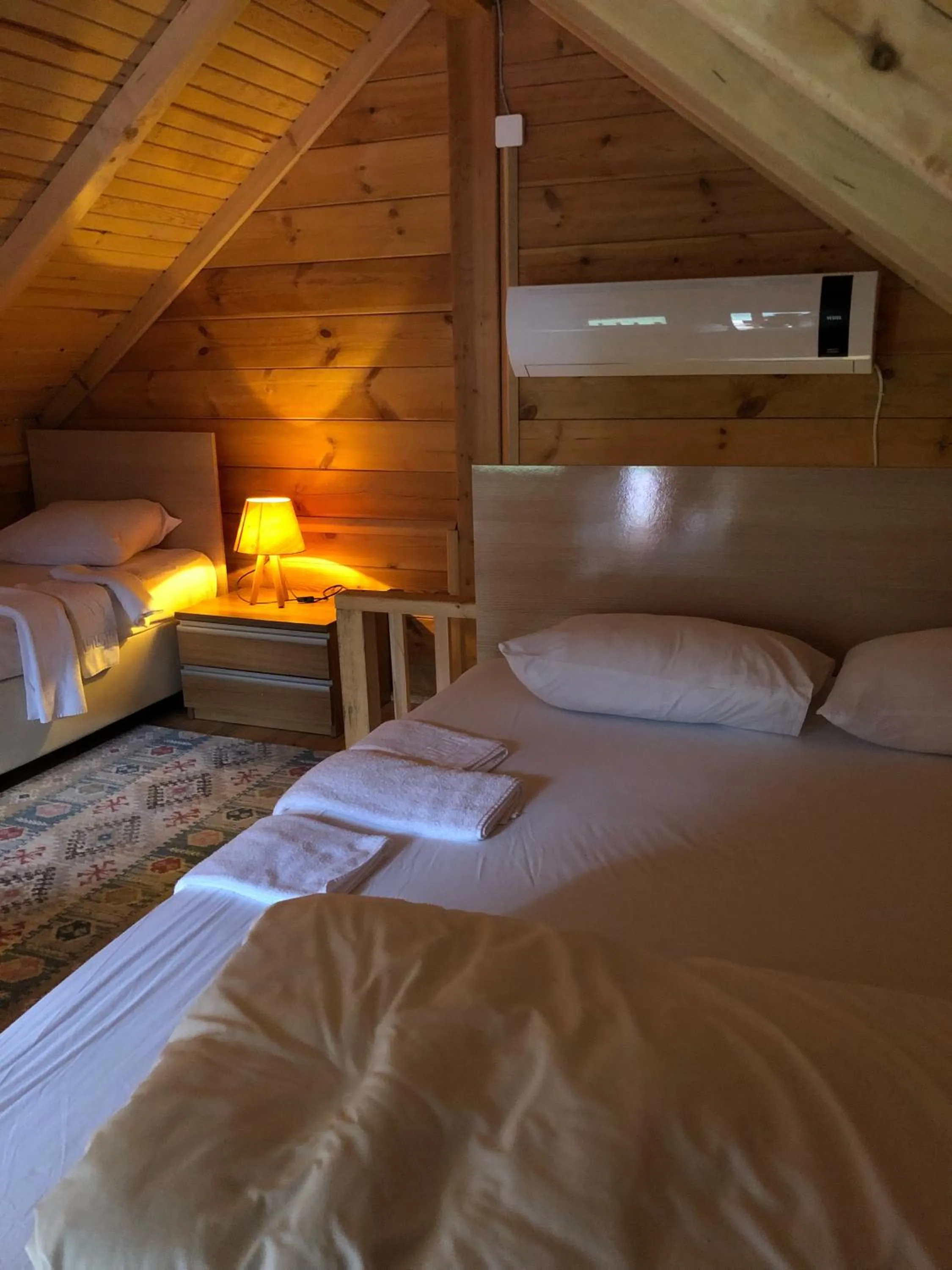 Bedroom in Tanura Bungalows