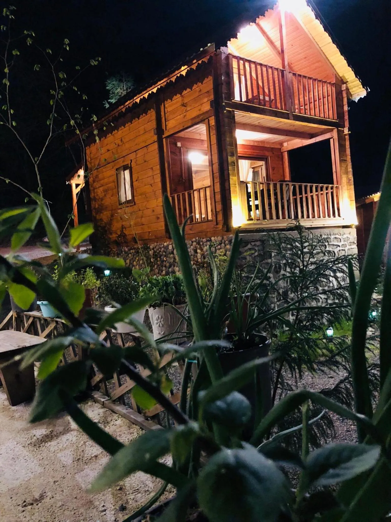 On site in Tanura Bungalows