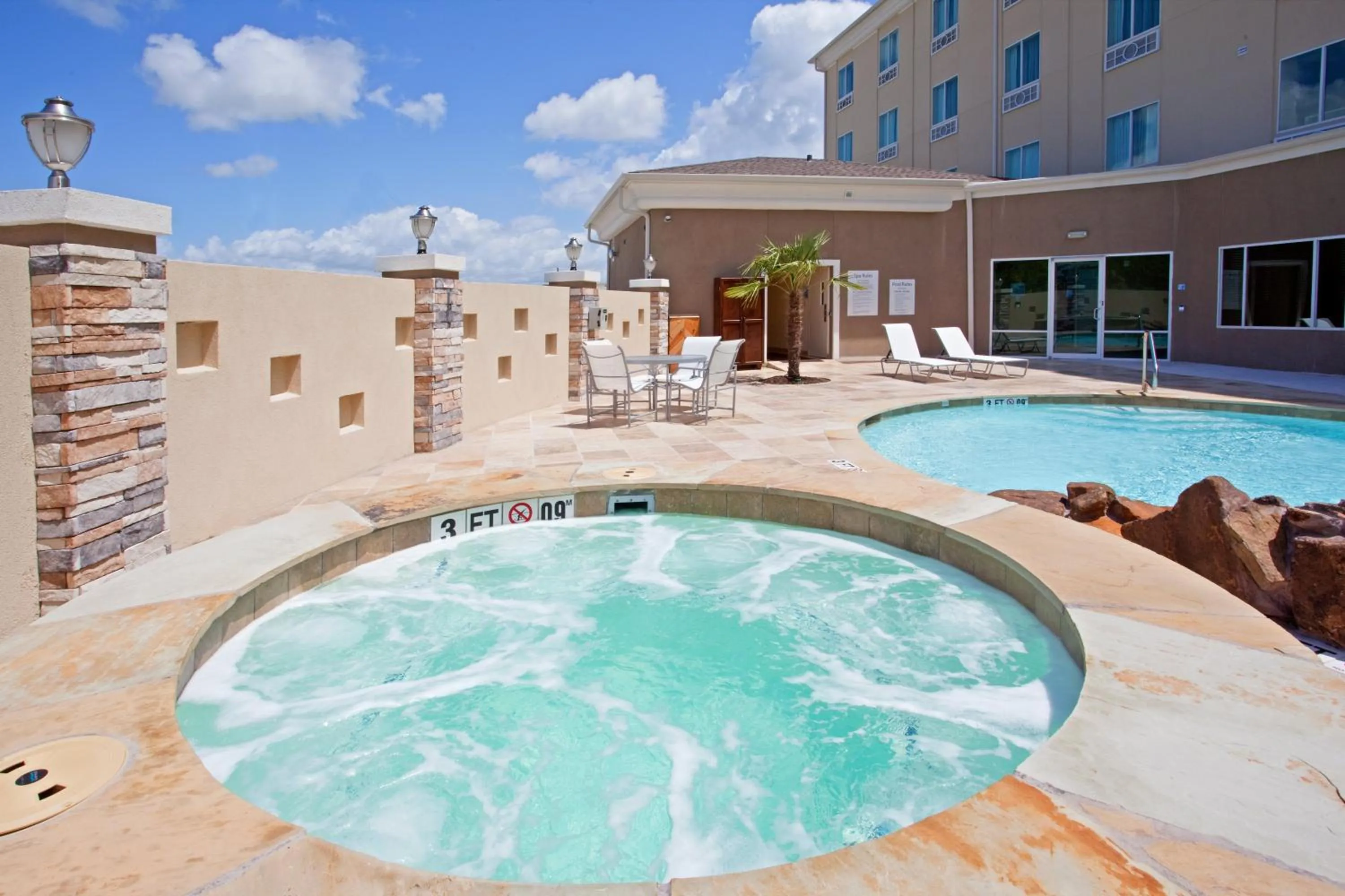 Swimming pool in Holiday Inn Express Houston Space Center-Clear Lake by IHG