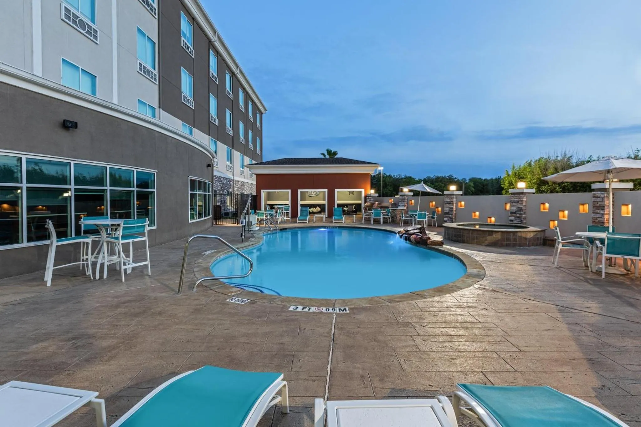 Swimming pool in Holiday Inn Express Houston Space Center-Clear Lake by IHG