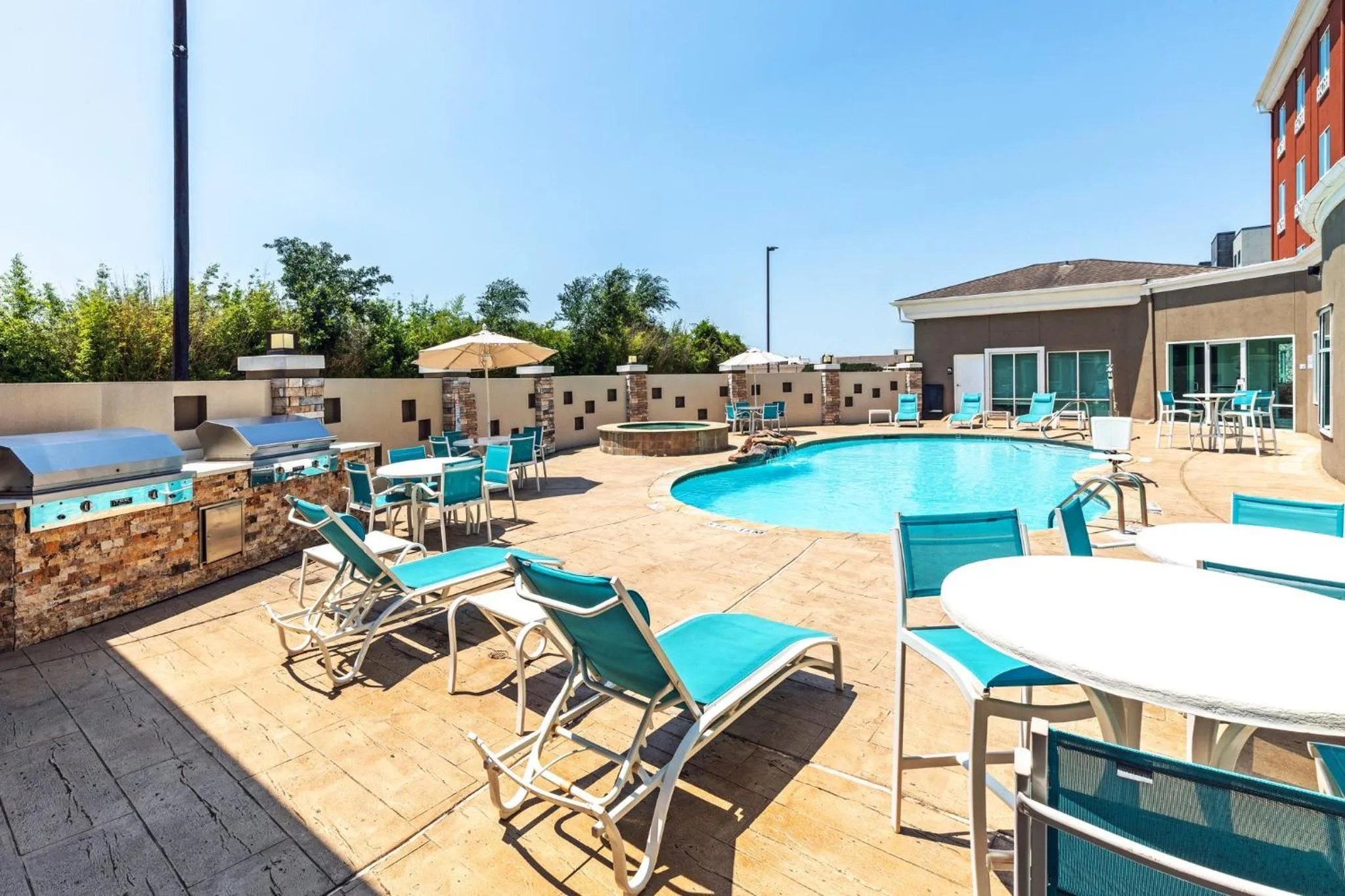 Swimming pool in Holiday Inn Express Houston Space Center-Clear Lake by IHG