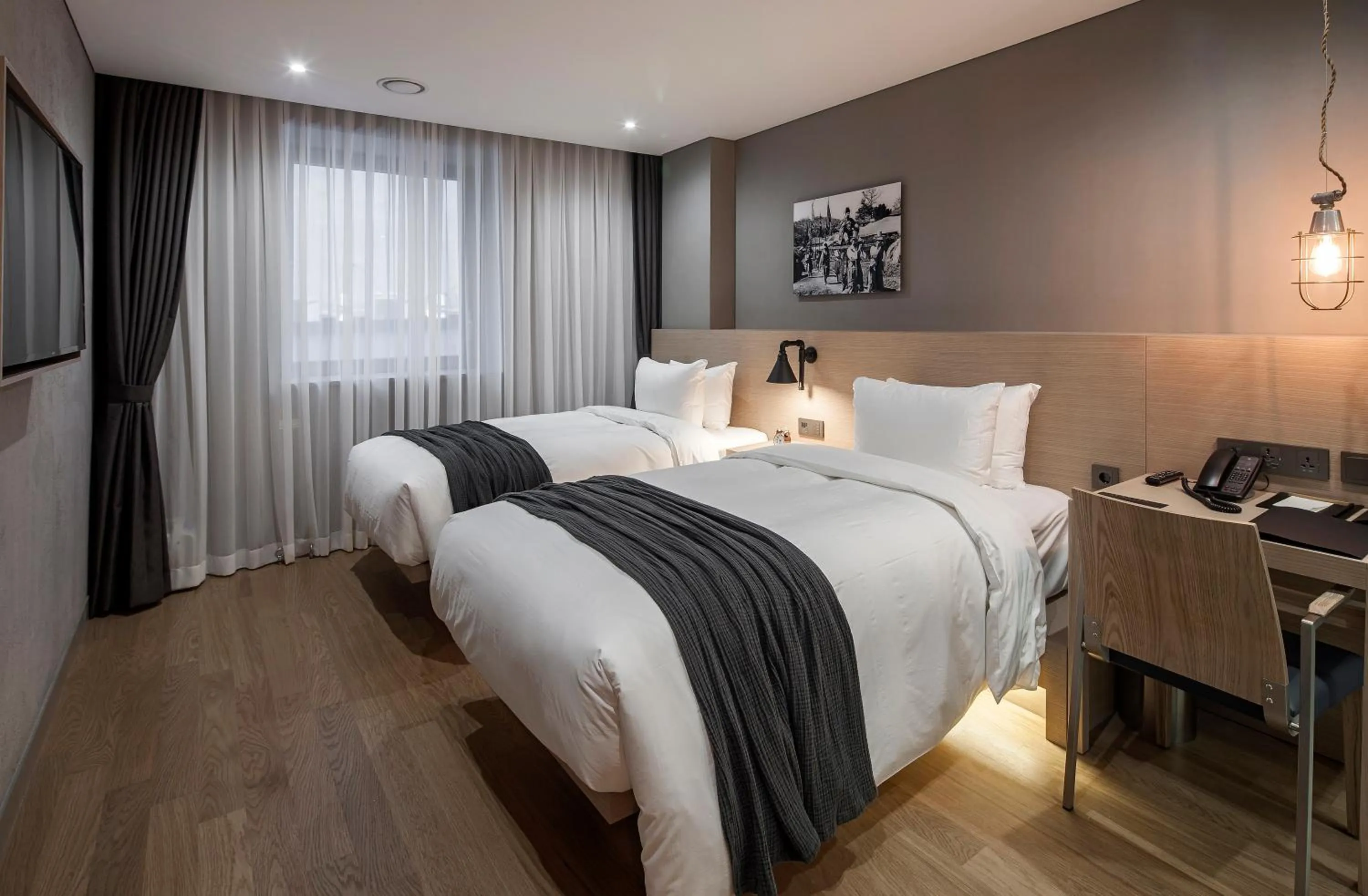 Photo of the whole room, Bed in Hotel28 Myeongdong