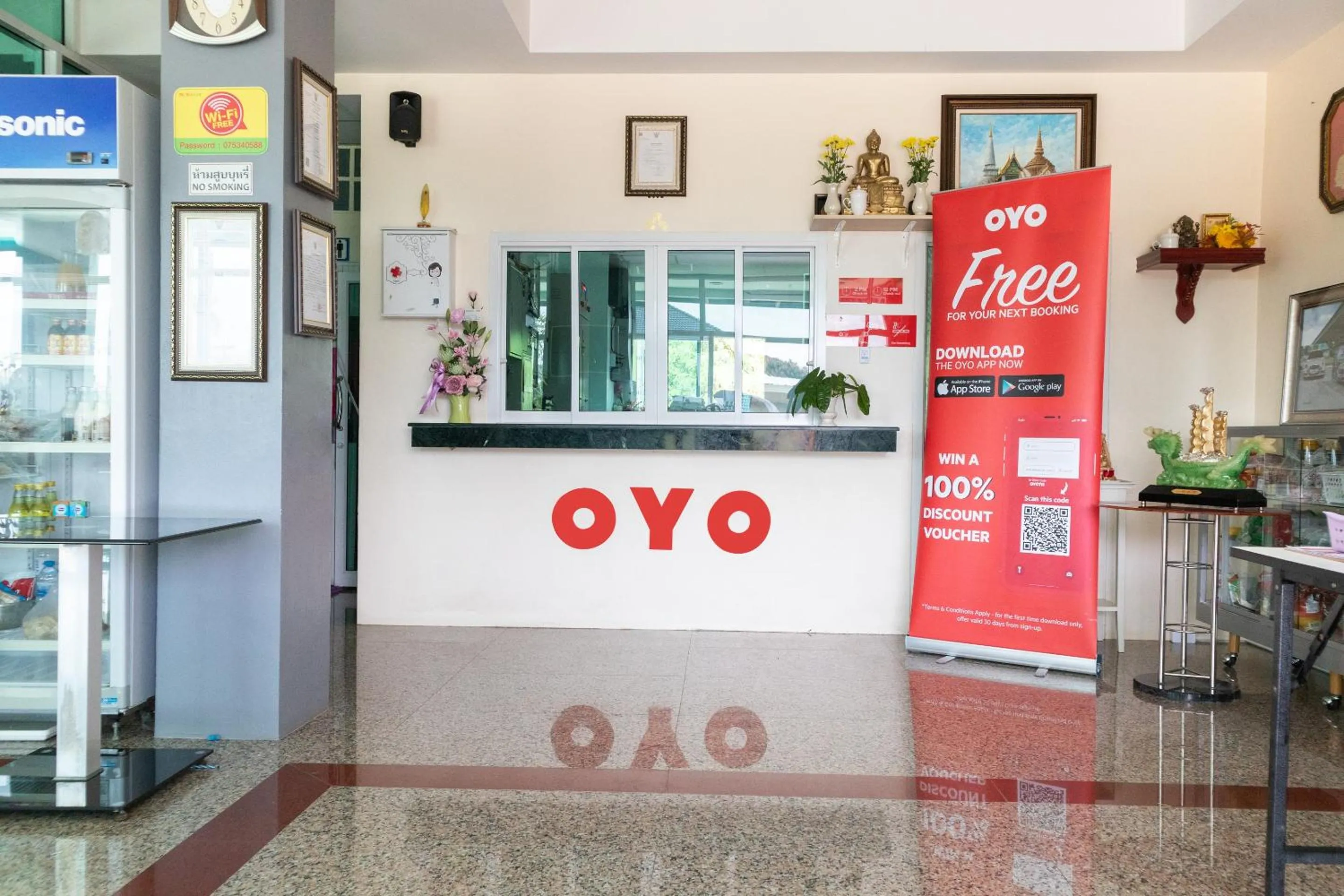 Lobby or reception in Sabai Palace