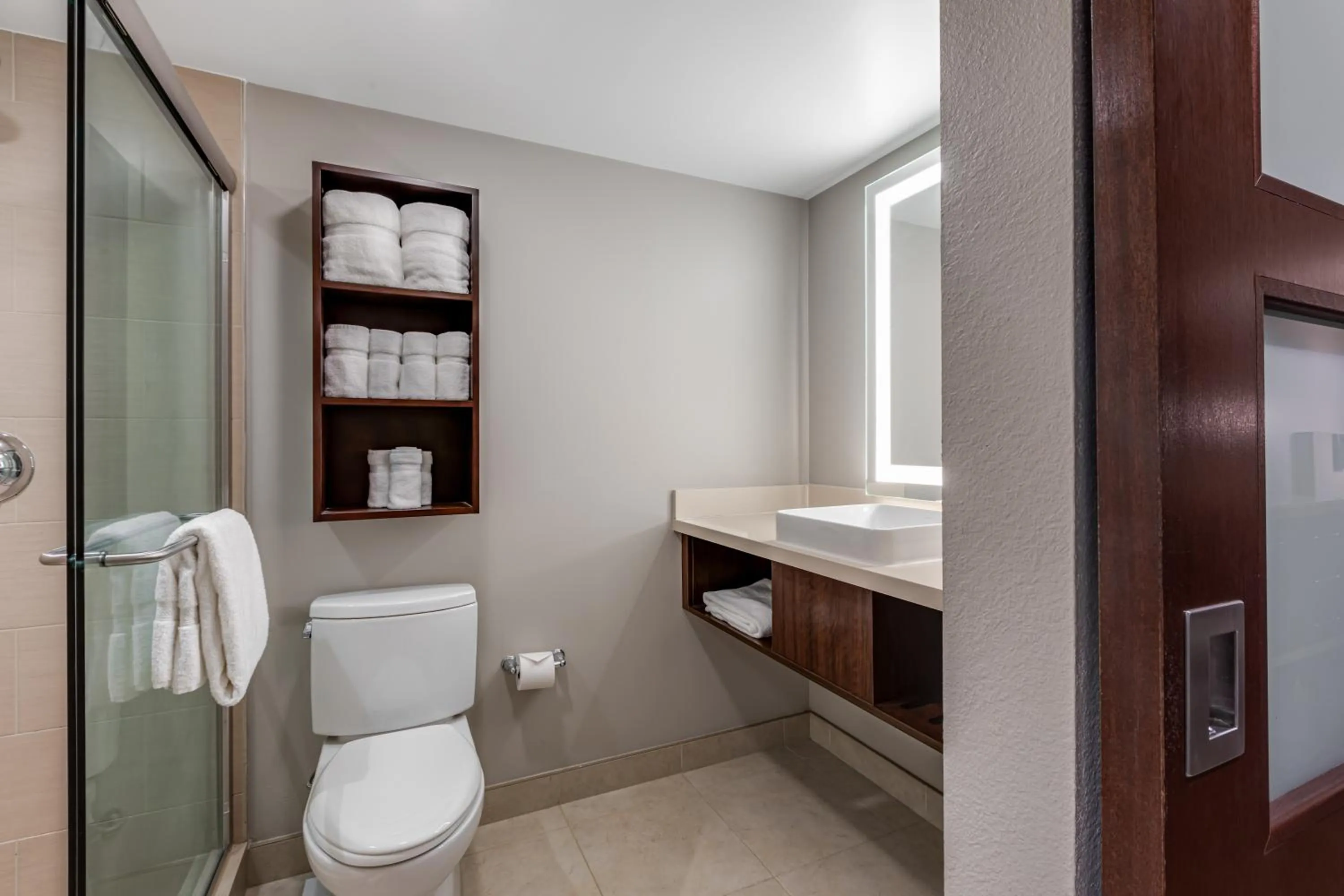 Bathroom in Delray Sands Resort