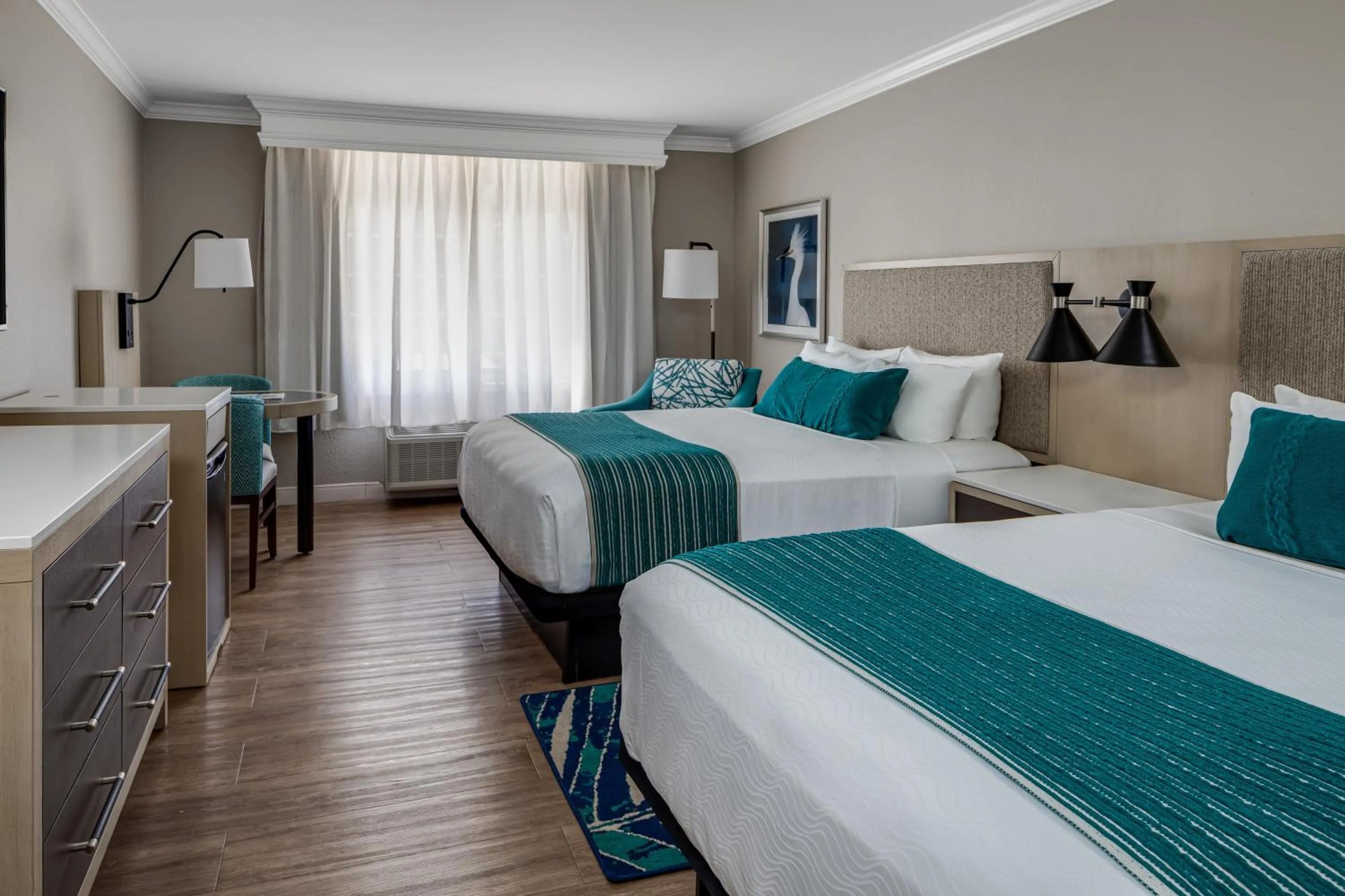 Bed in Delray Sands Resort