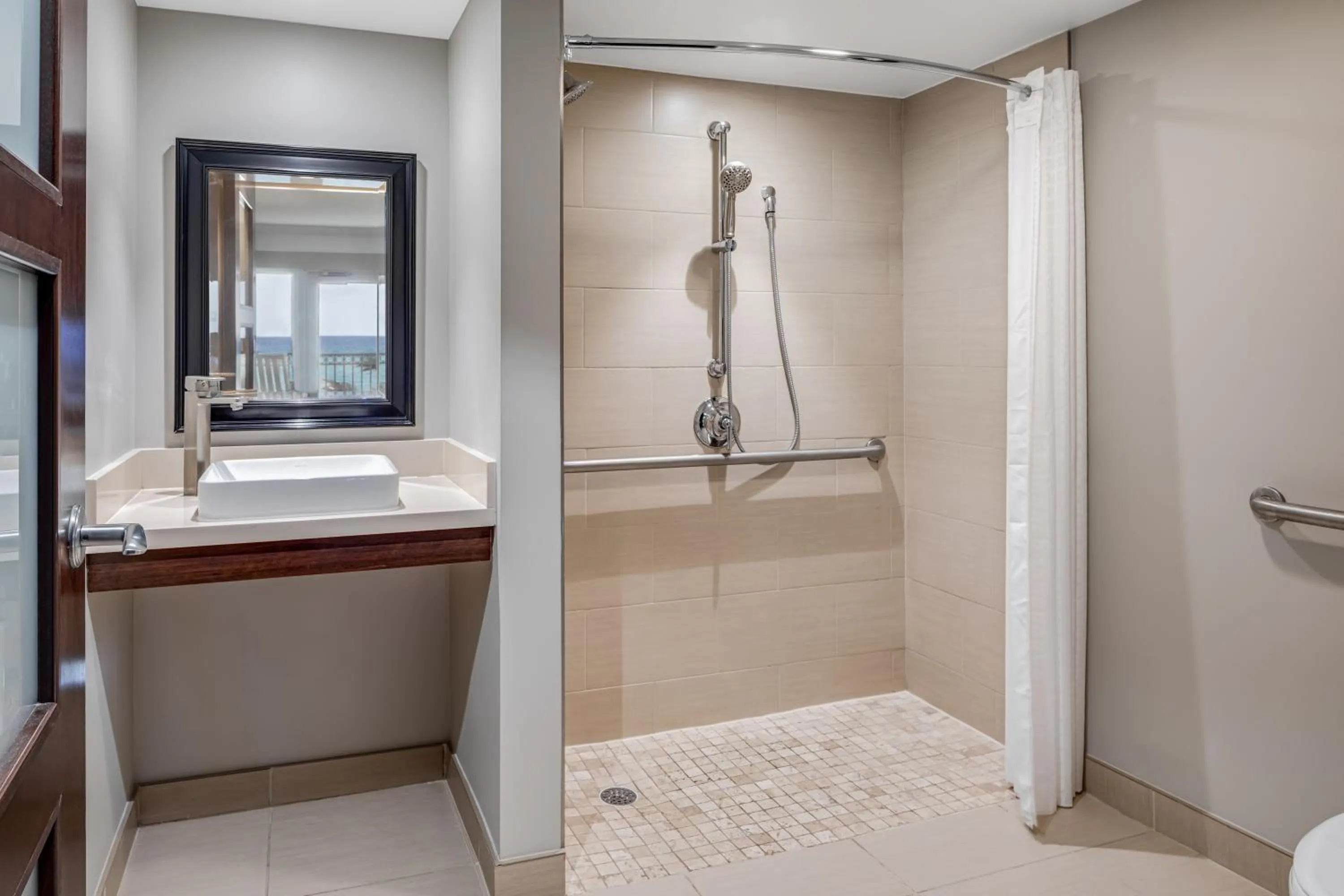 Toilet in Delray Sands Resort